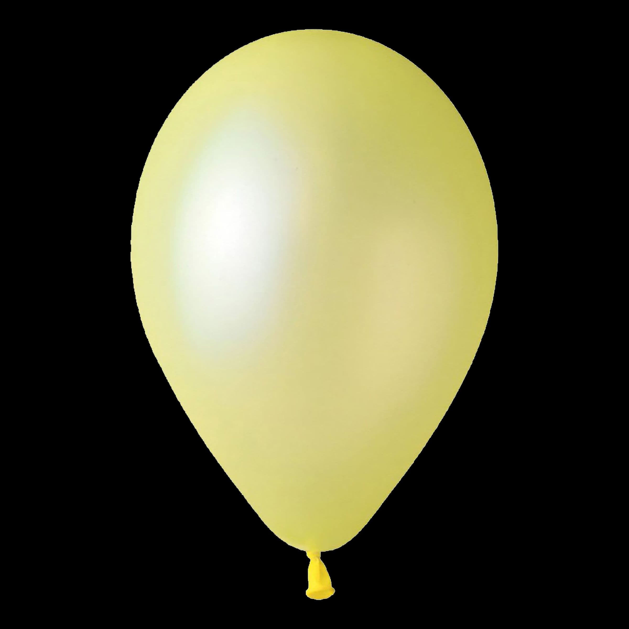 Neonkeltaiset Ilmapallot - 100-pakkaus – Ballongkungen