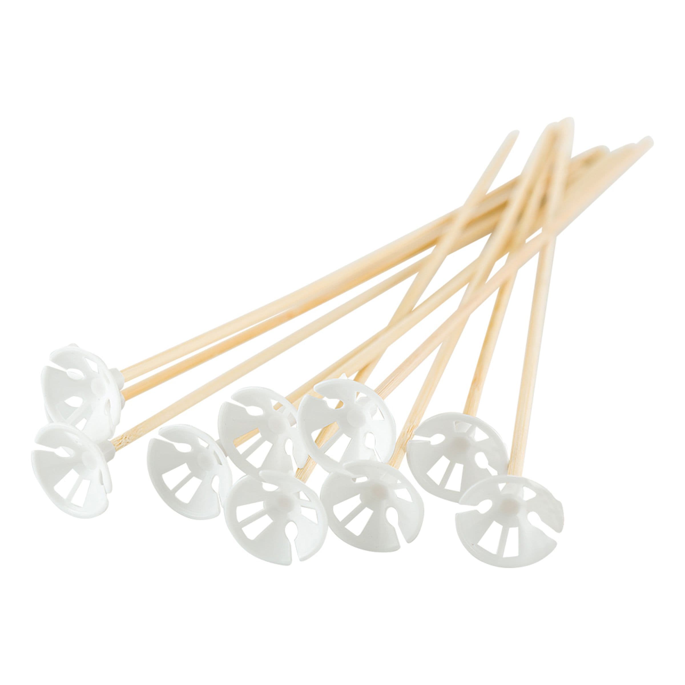 Ilmapallokepit Bambu - 10-pakkaus – Ballongkungen