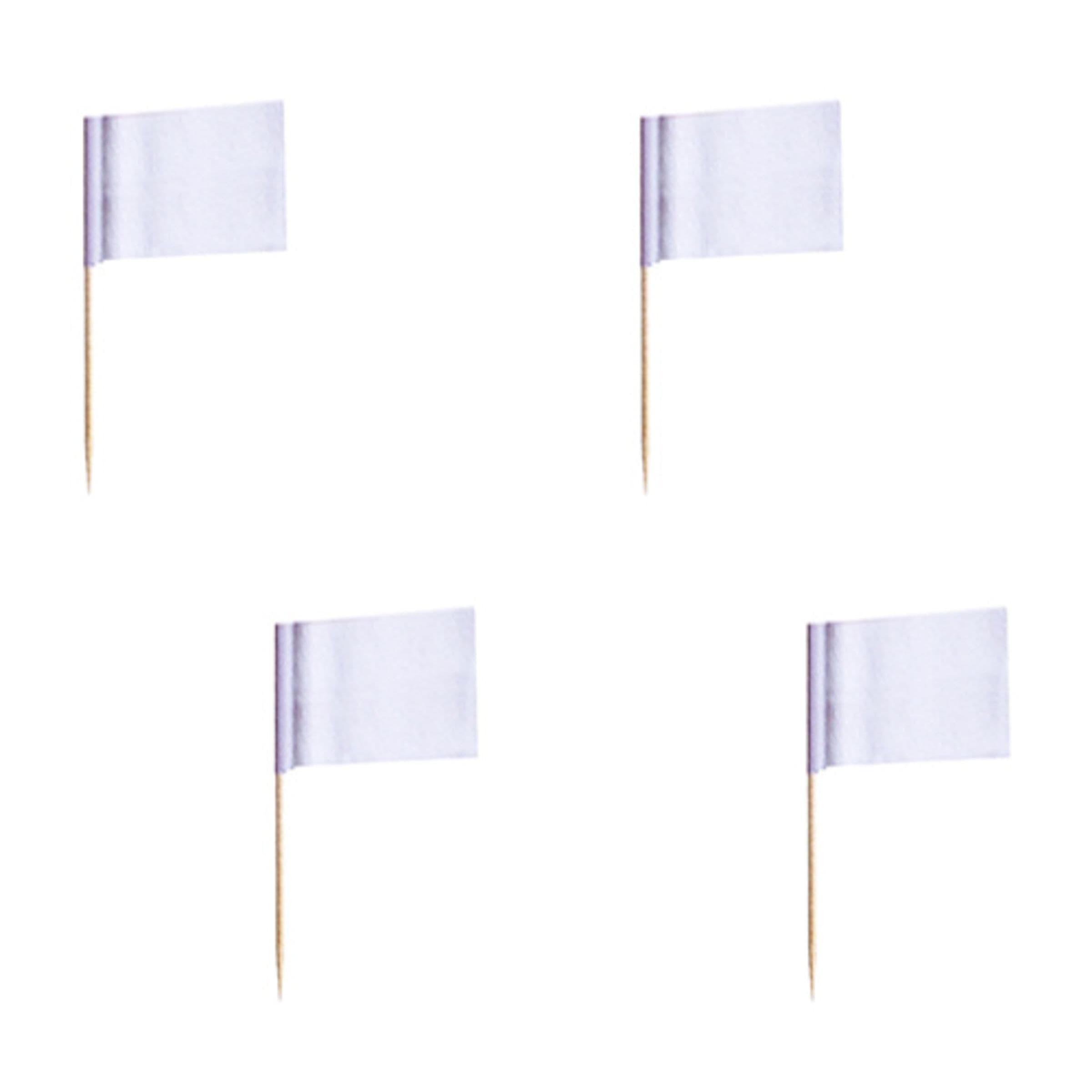 Cocktailliput Valkoinen - 500-pakkaus – Papstar