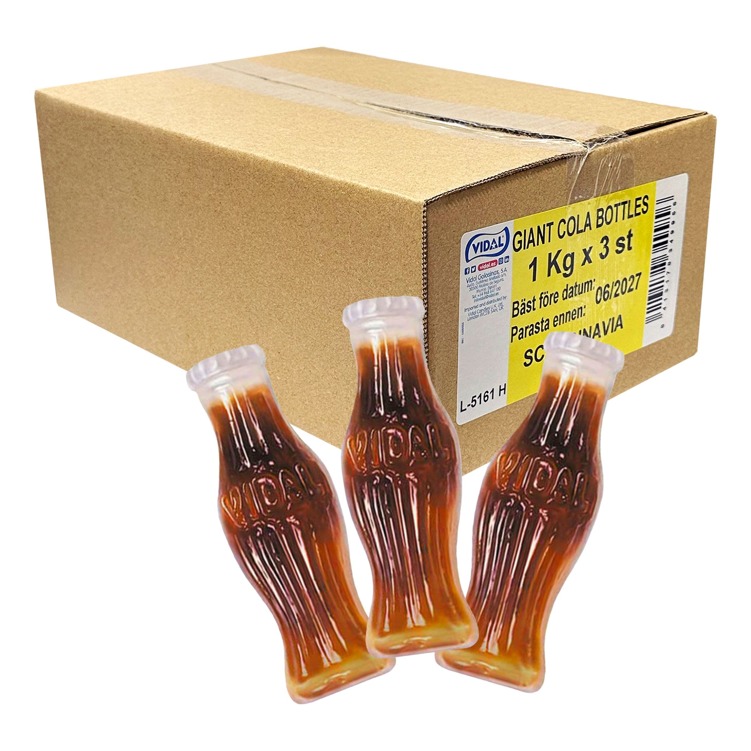 Cola Bottles XL Suurpakkaus - 3 kg
