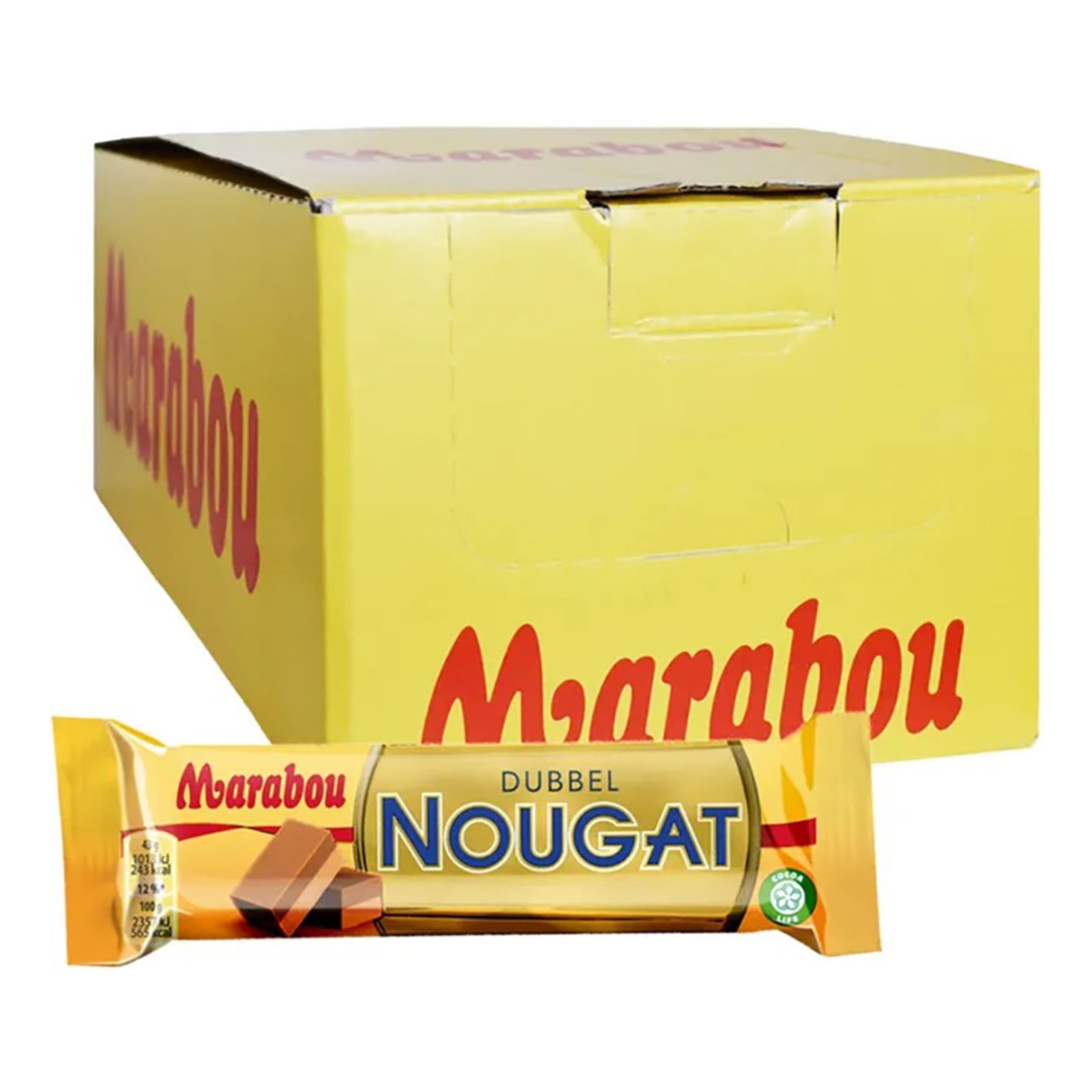 Marabou Dubbel Nougat Suurpakkaus - 42 x 43 g