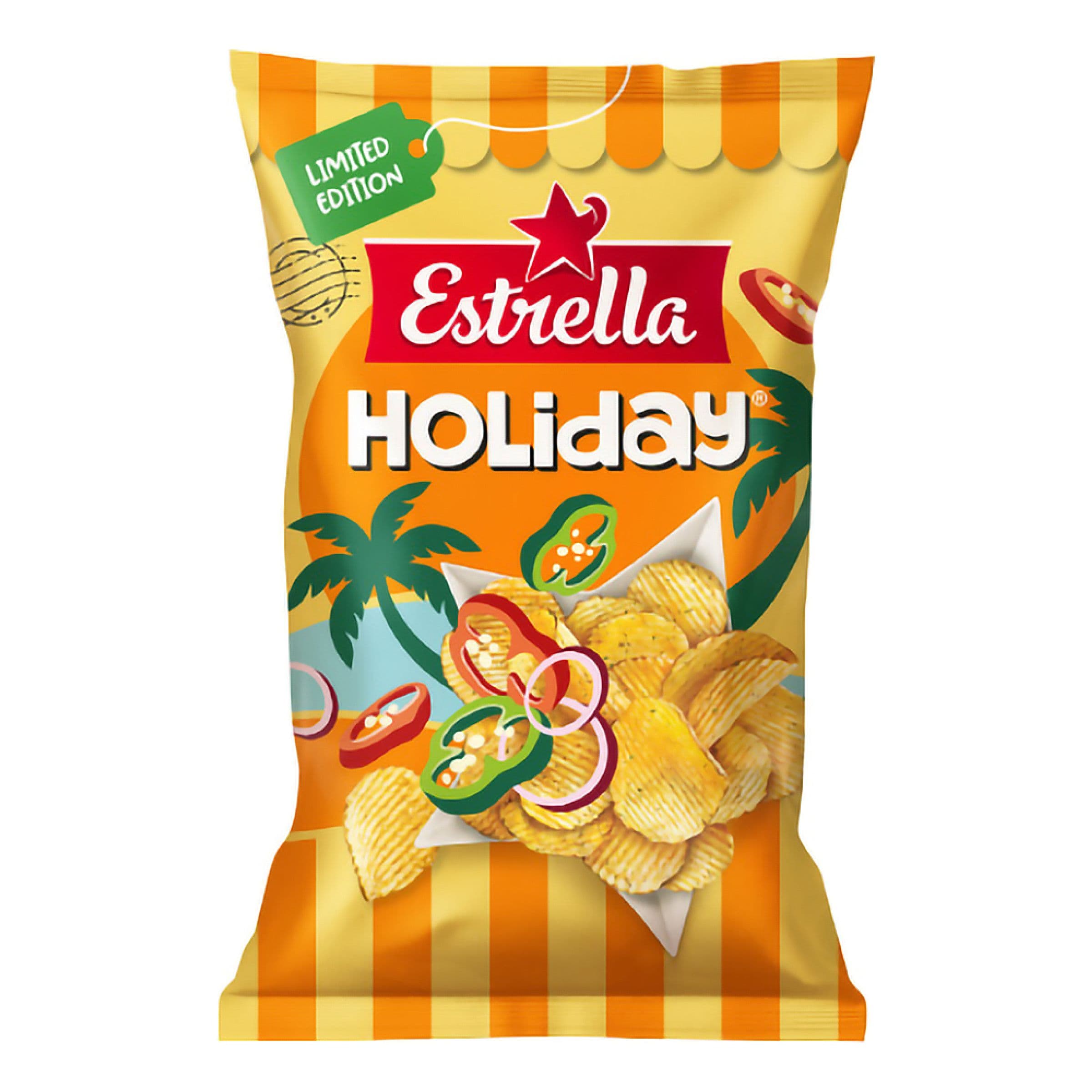 Estrella Holiday Chips -perunalastut - 160 g