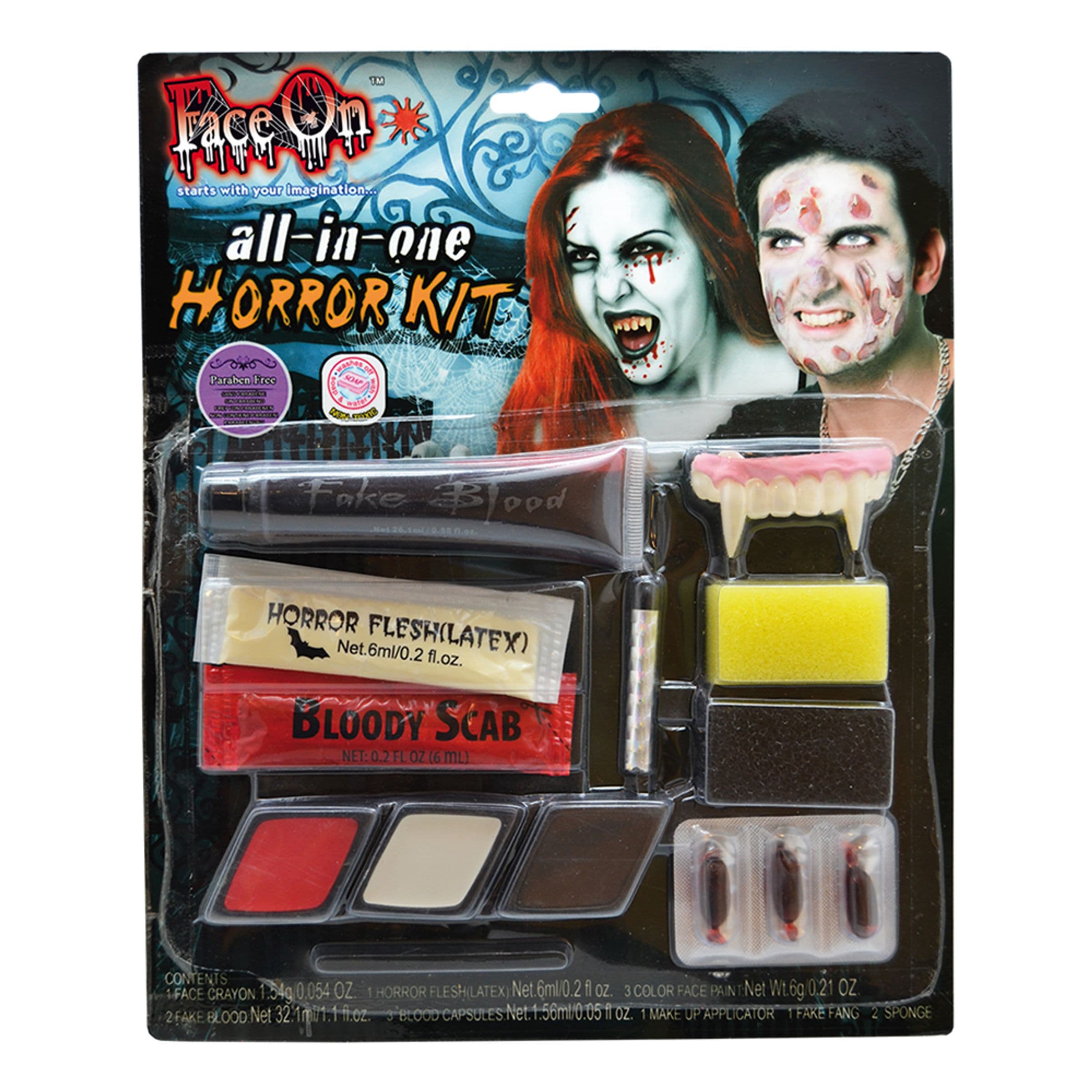 FaceOn Meikkisetti Horror – Hisab/Joker