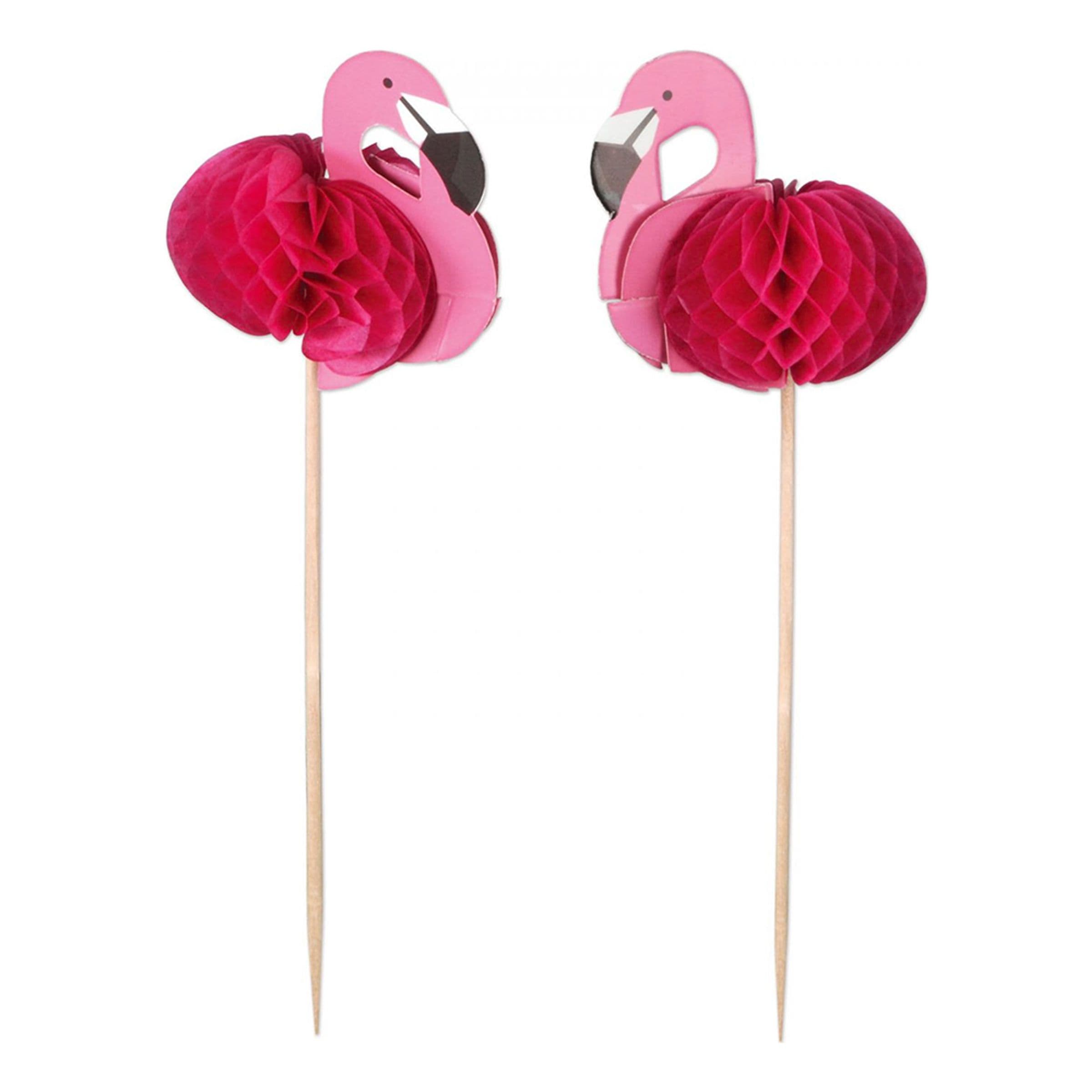 Flamingot Cocktailtikut - 24-pakkaus
