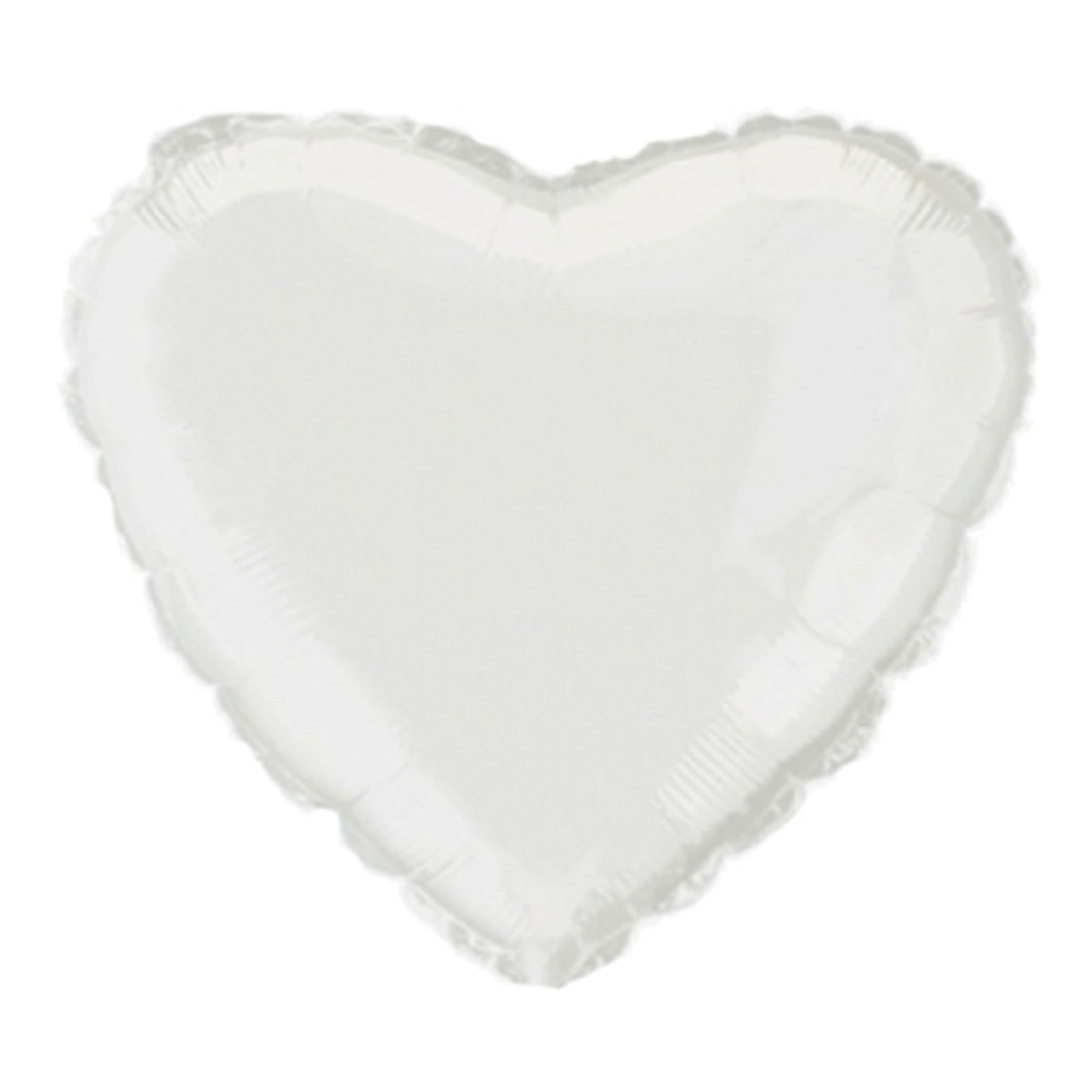 Folioilmapallo Sydän Valkoinen – Ballongkungen