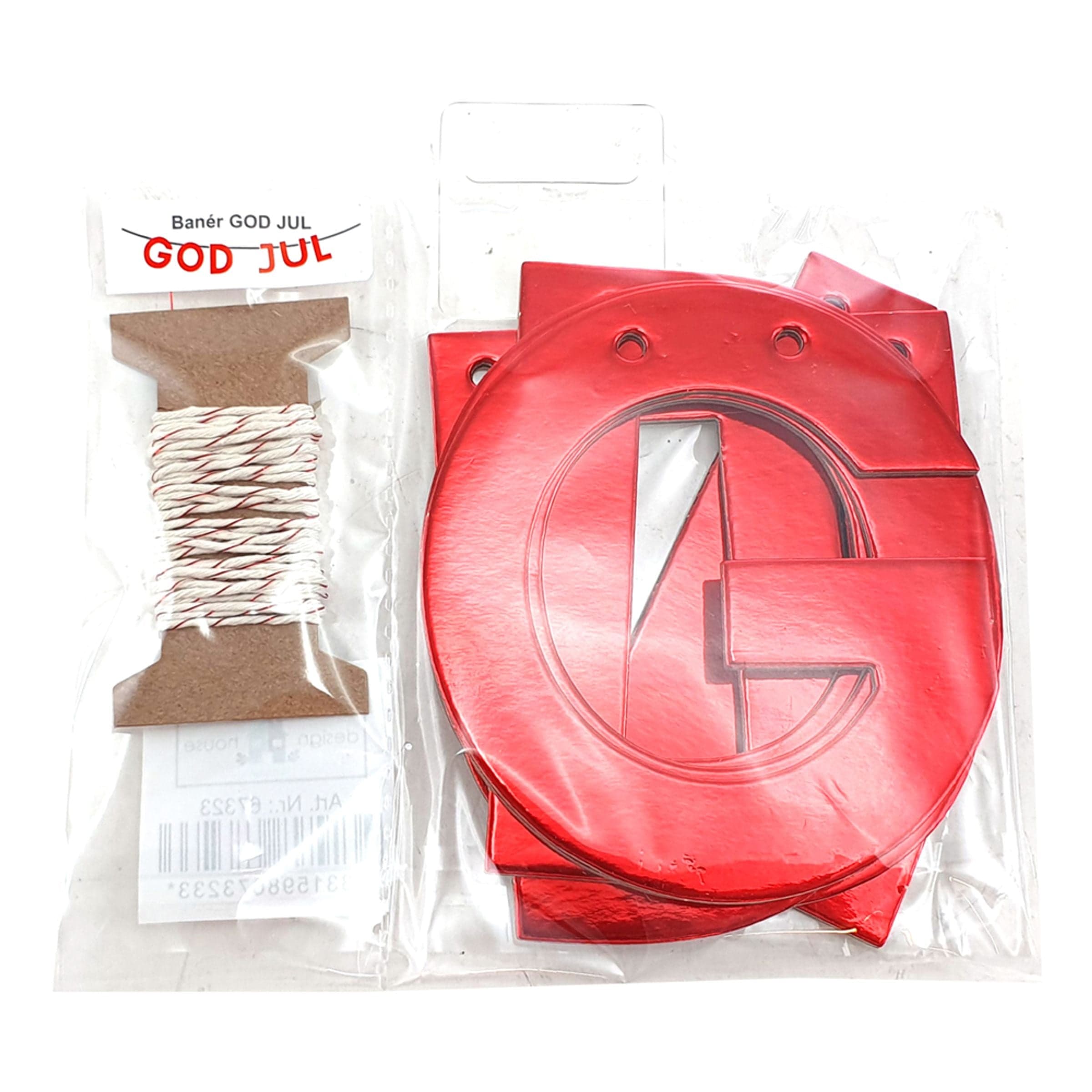 Viirinauha God Jul Punainen – Dynäs Import