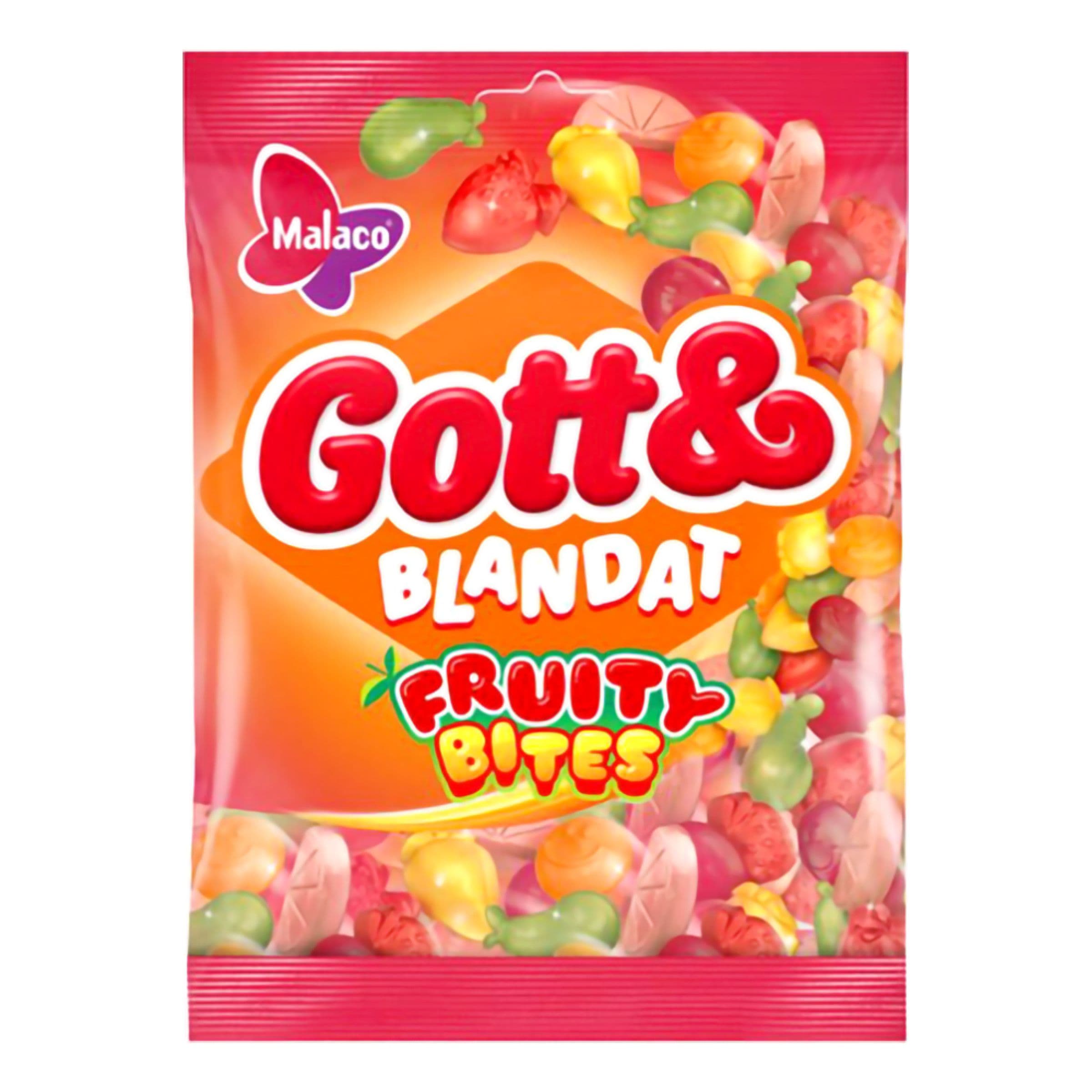 Gott & Blandat Fruity Bites Karkit - 130 g