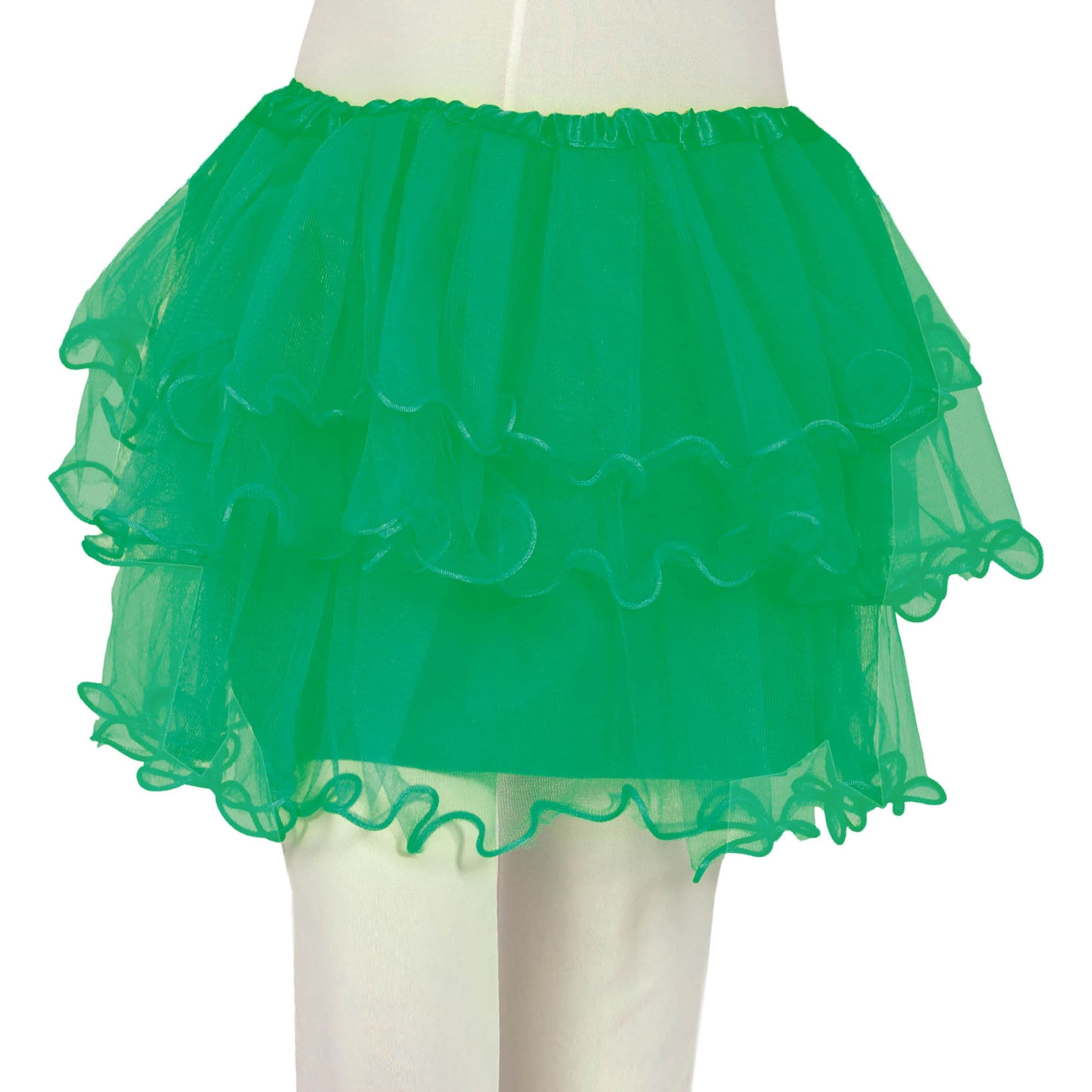 Vihreä Röyhelöhame Lapsille - One size