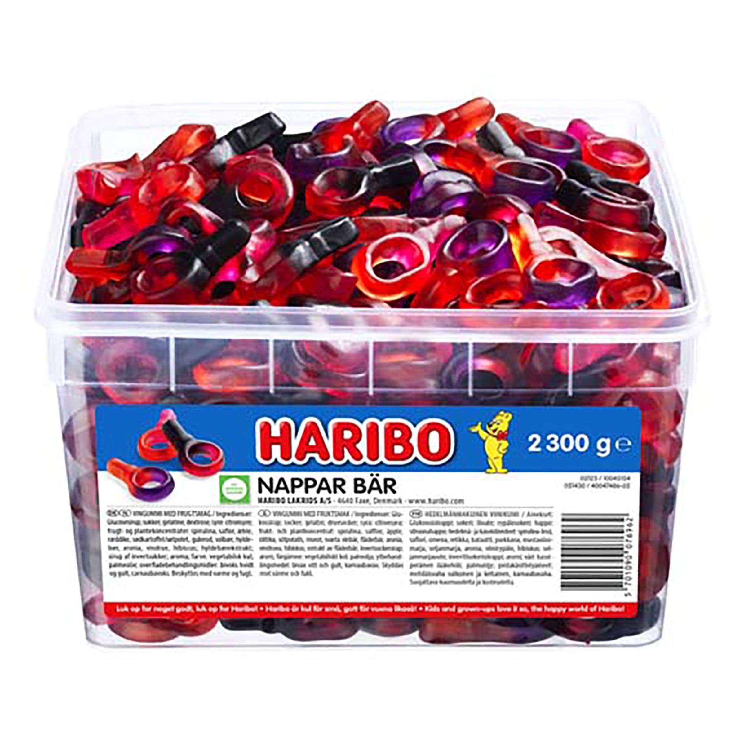 Haribo Nappar Bär Suurpakkaus - 2,3 kg