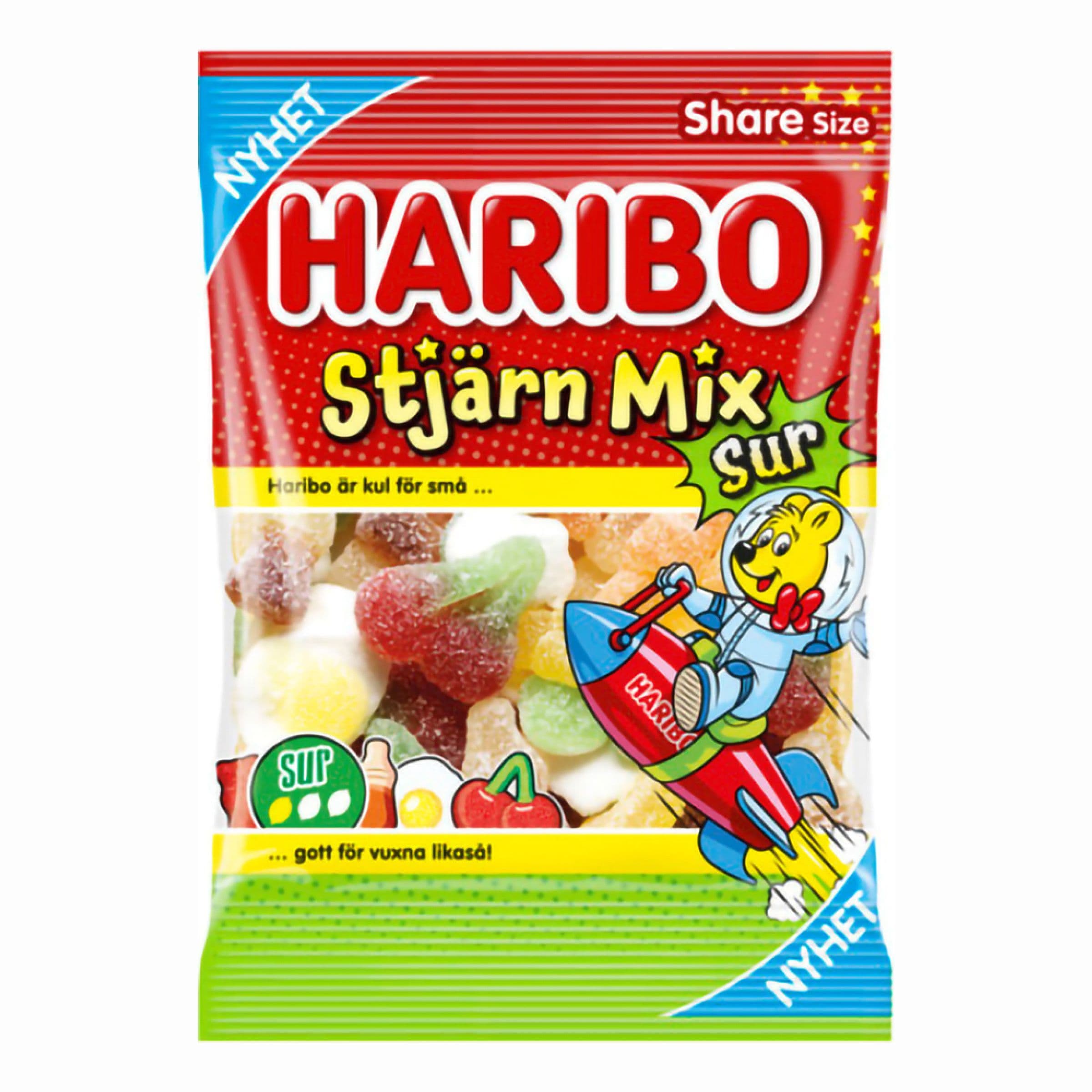 Haribo Tähti Mix Hapan - 150 g