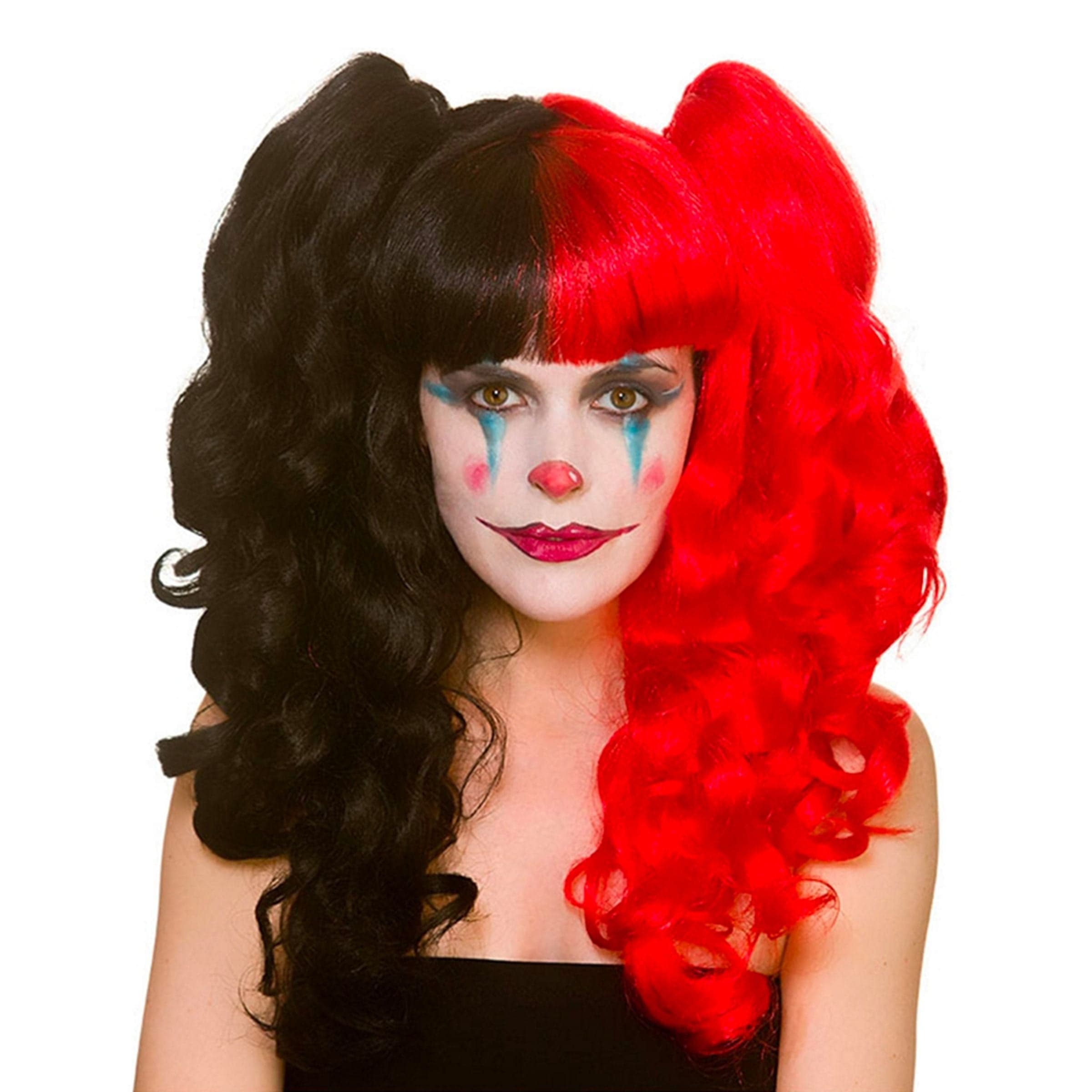 Harlequin Cosplay Peruukki - One size – Wicked Costumes