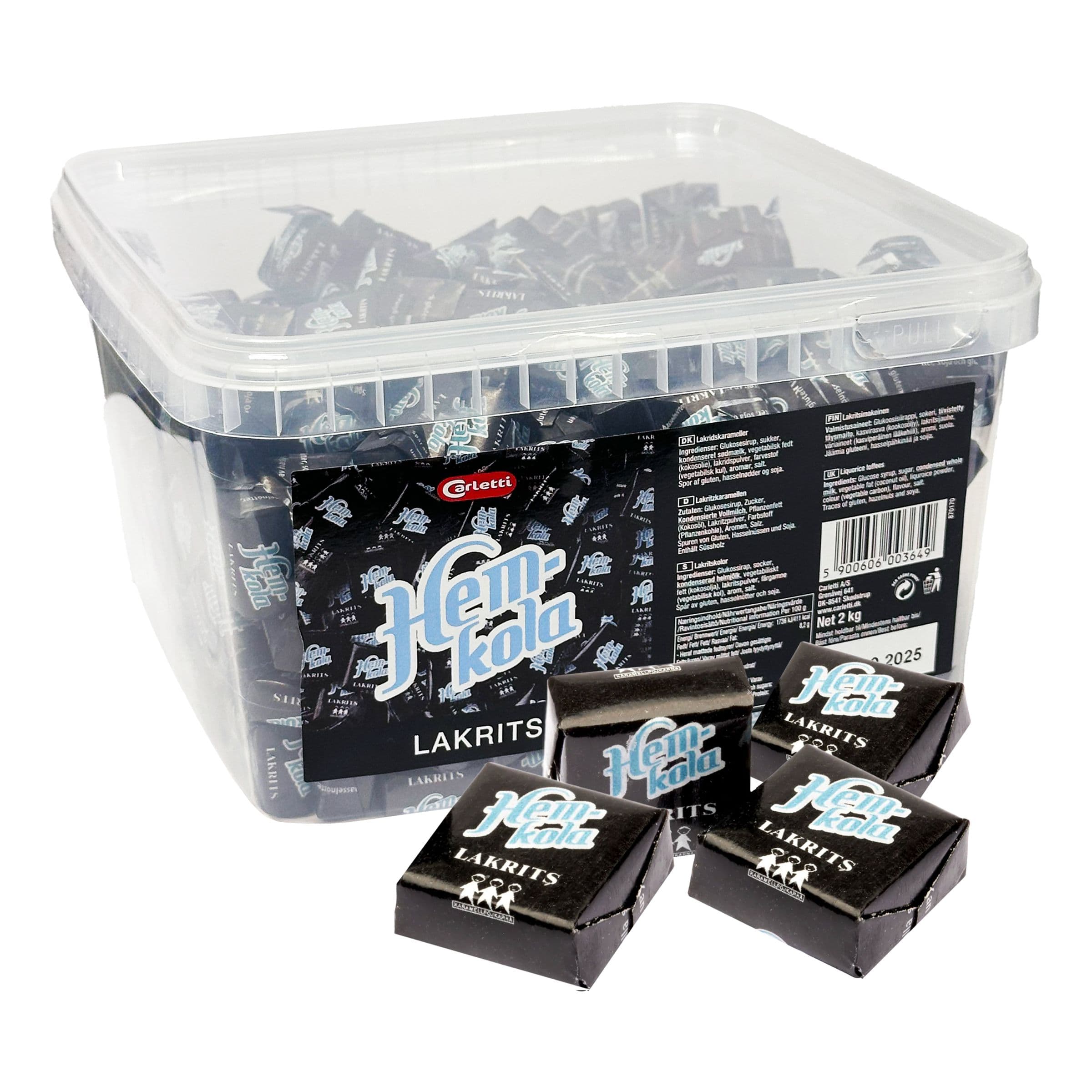 Hemkola Lakritsi Suurpakkaus - 2 kg