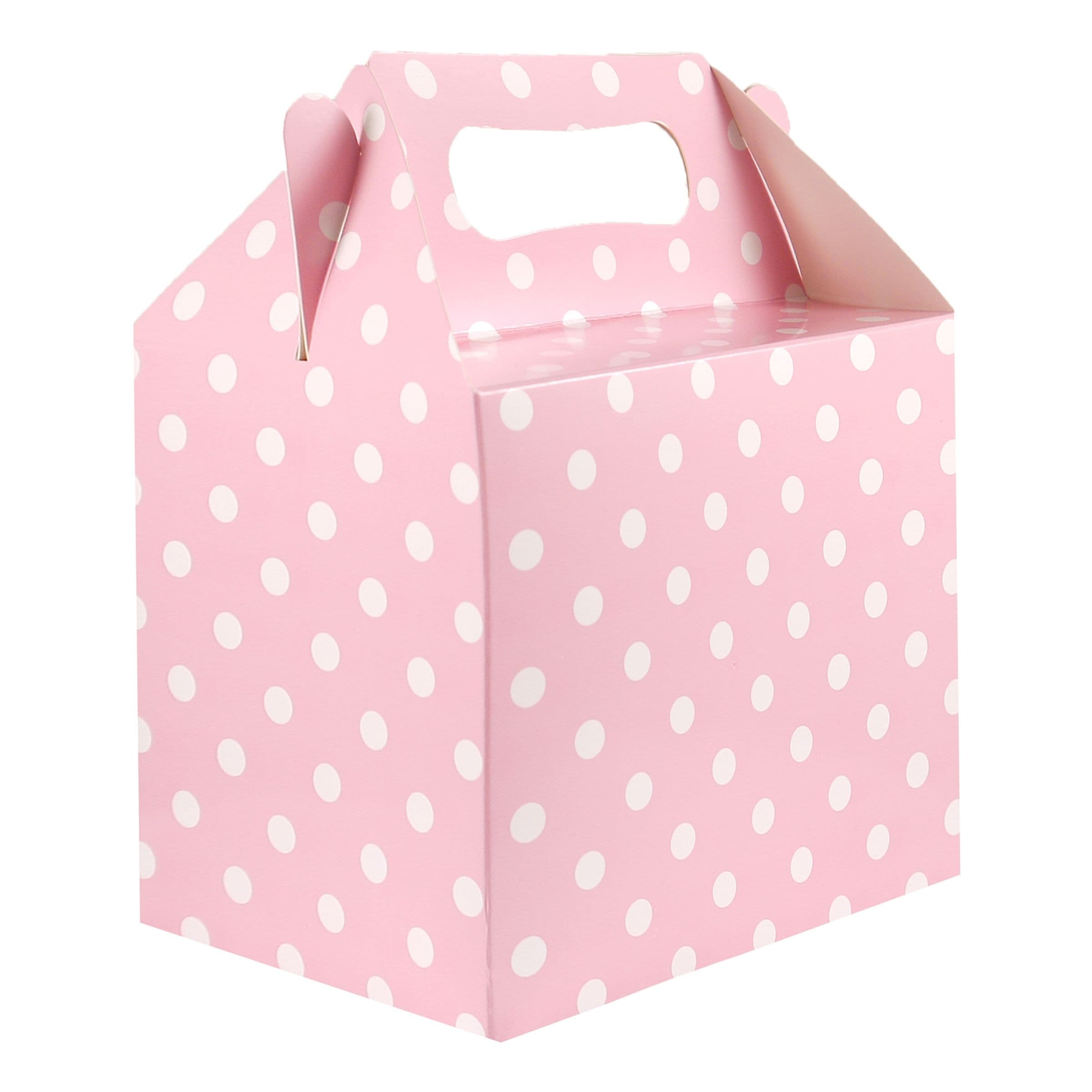 Juhlalaatikko Vaaleanpunainen Pilkullinen – Henbrandt