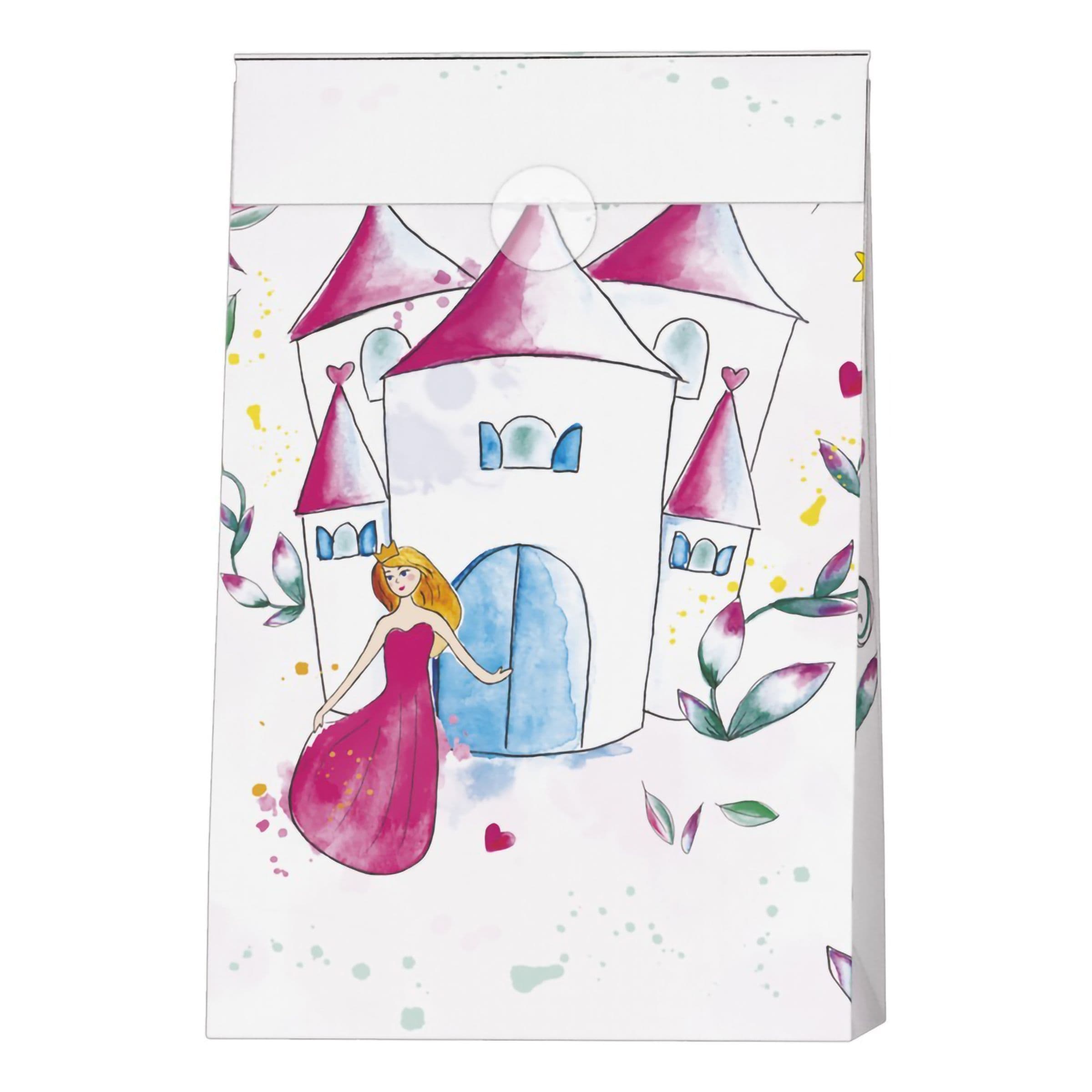 Prinsessa-juhlapussit - 8-pakkaus – Ptit Clown