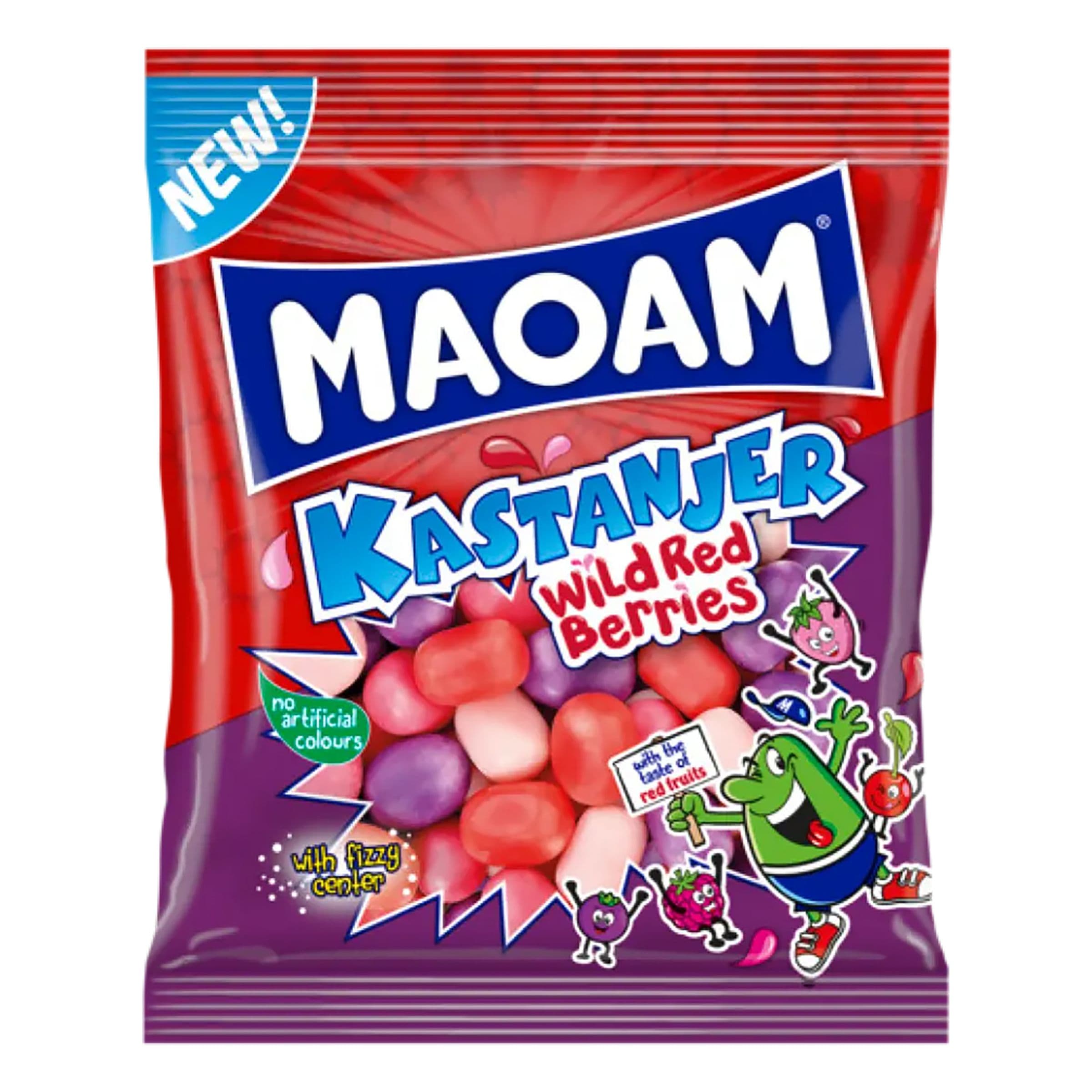 Maoam Kastanjat Wild Berries - 120 g