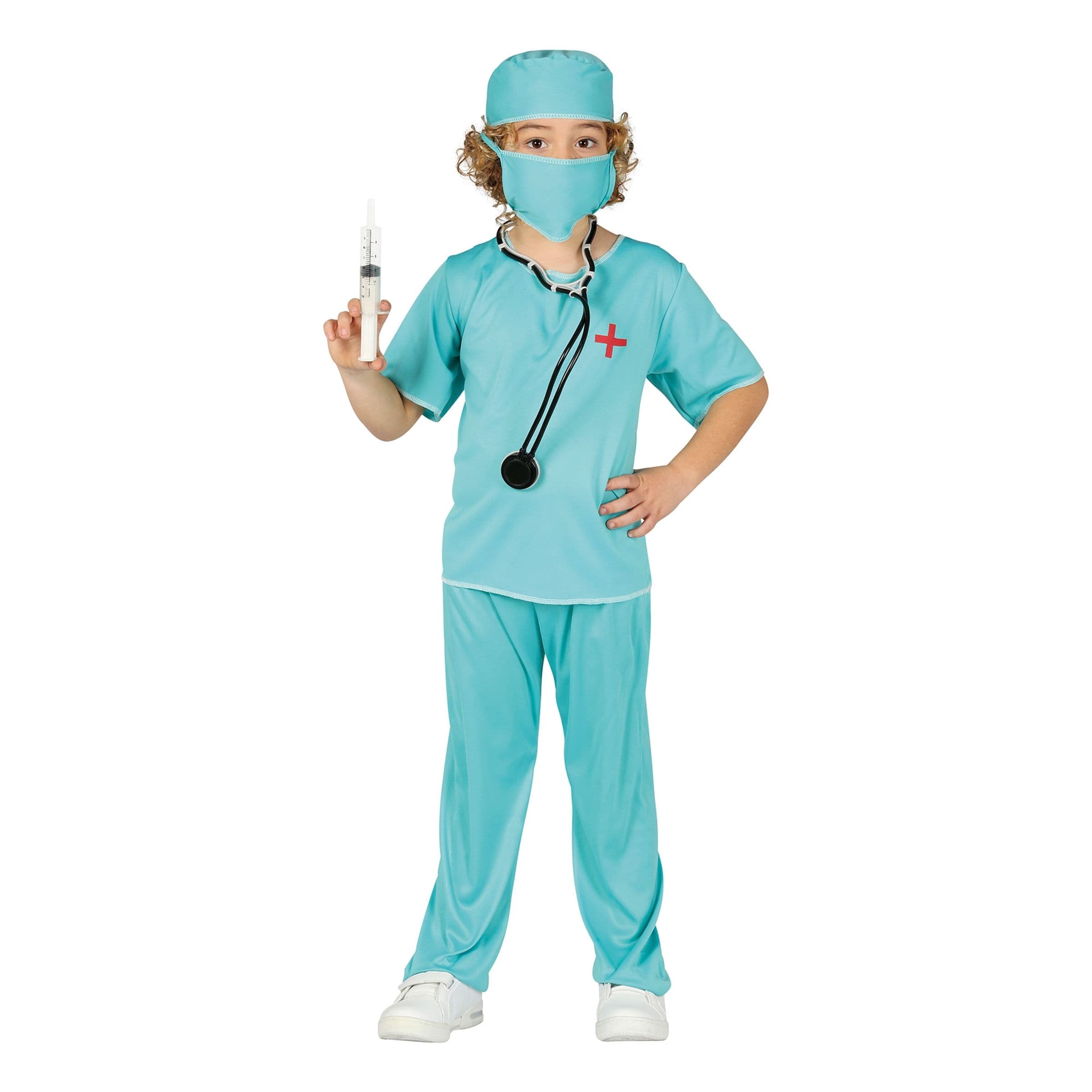 Kirurgi Lasten Naamiaisasu - X-Small – Fiestas Guirca