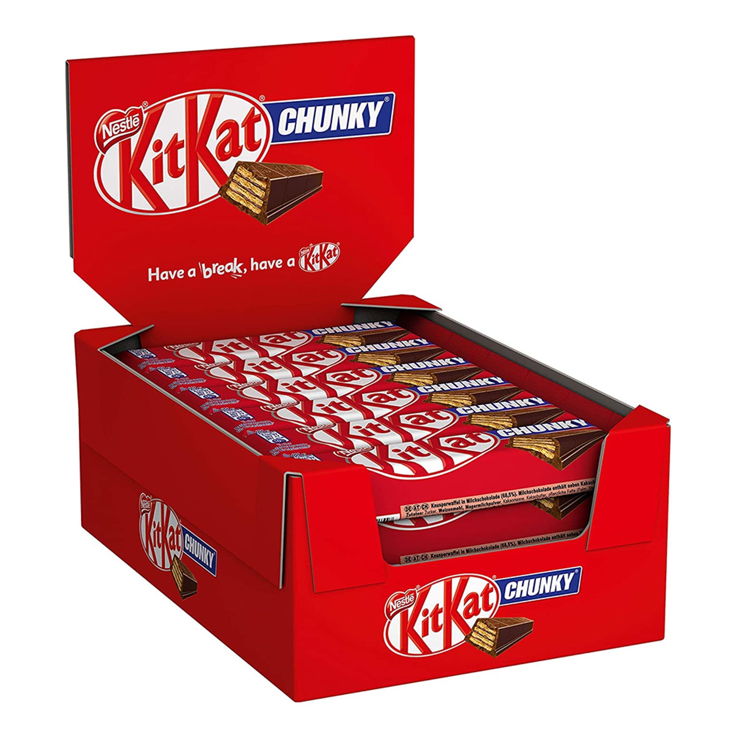 Kit Kat Chunky Suurpakkaus - 24 x 40 g