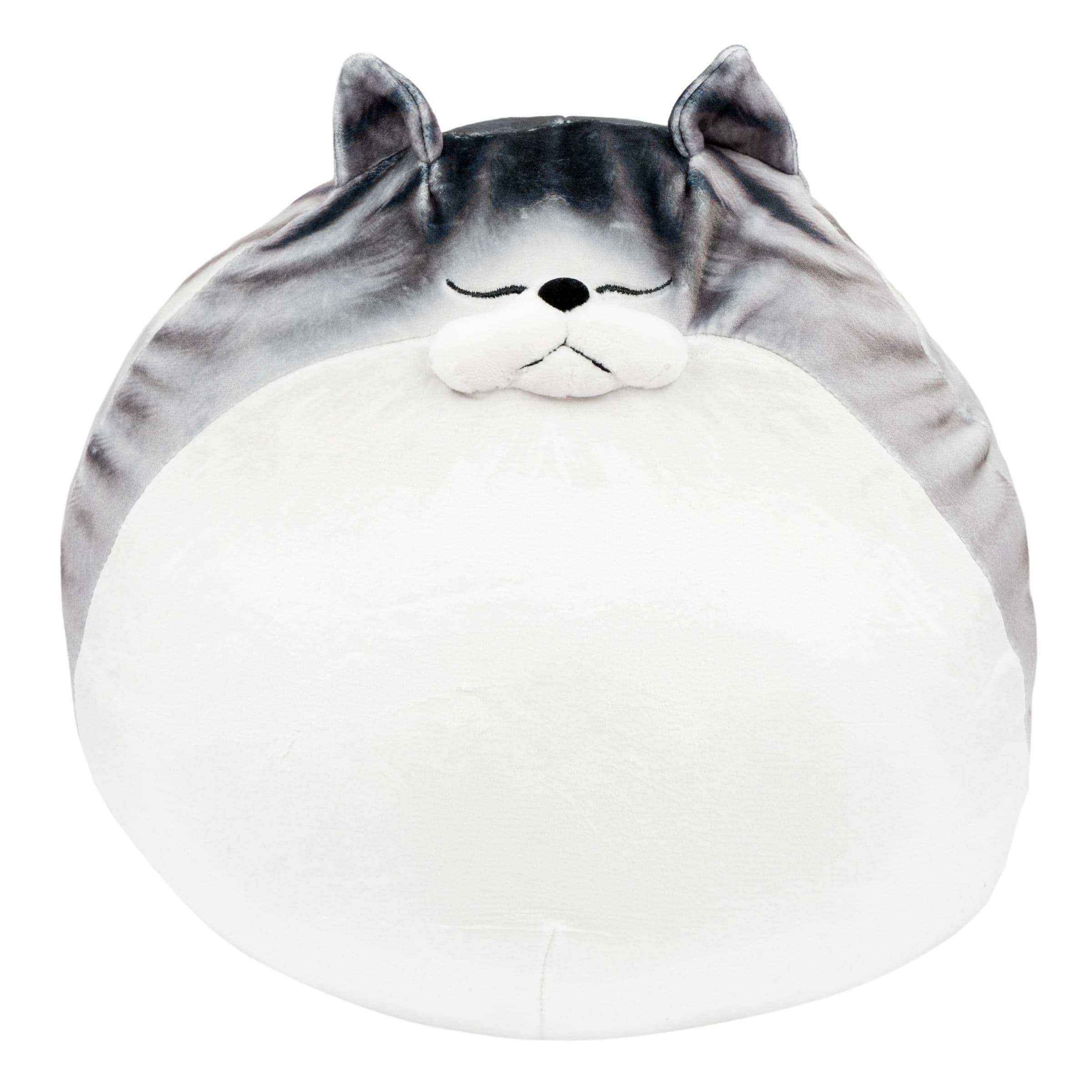 Pullea Kissa-tyyny - Valkoinen/harmaa