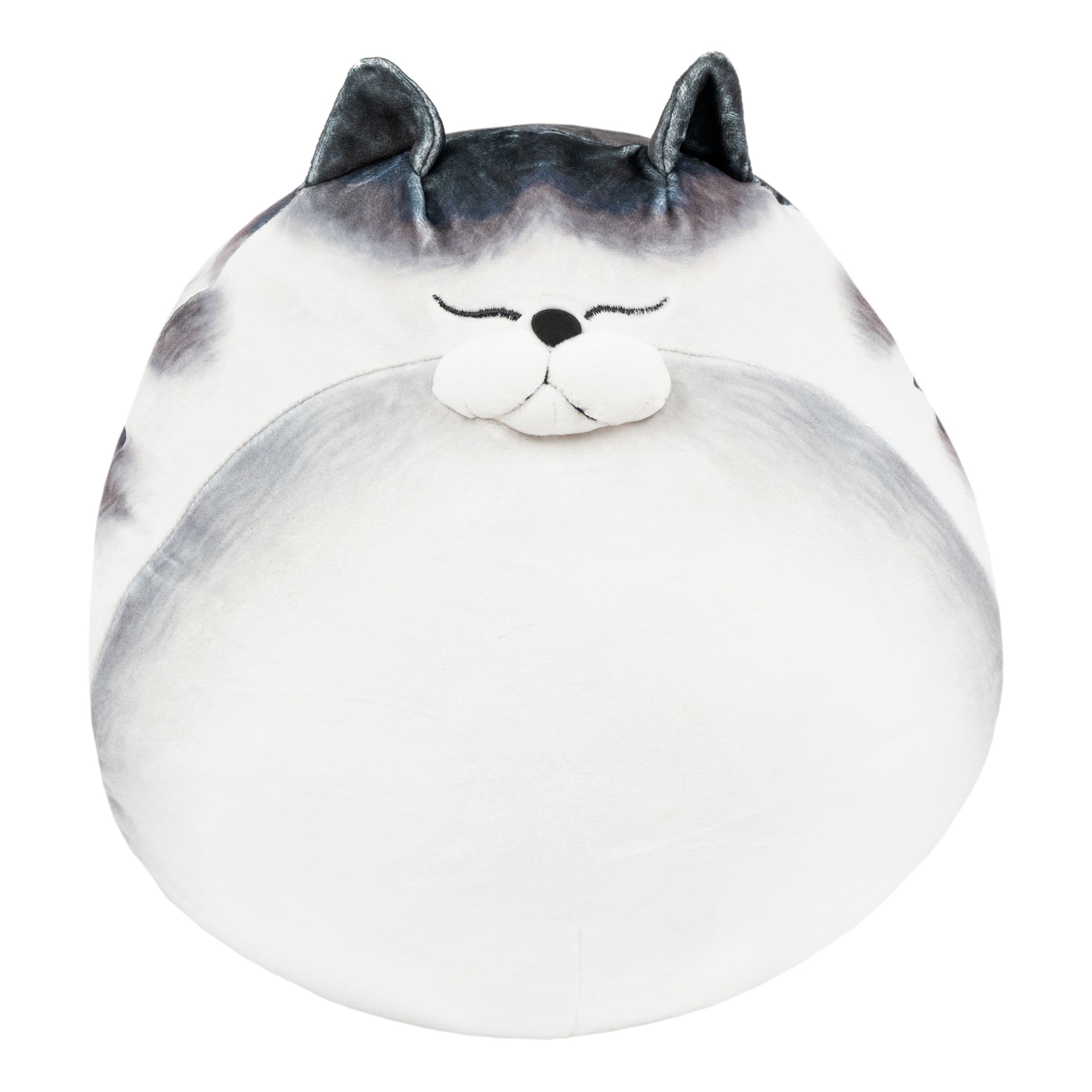 Pullea Kissa-tyyny - Valkoinen/musta