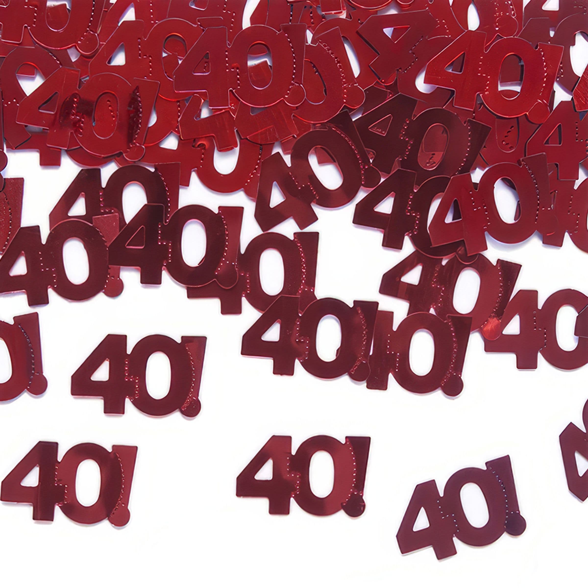 Konfetti Punainen 40 – PartyDeco