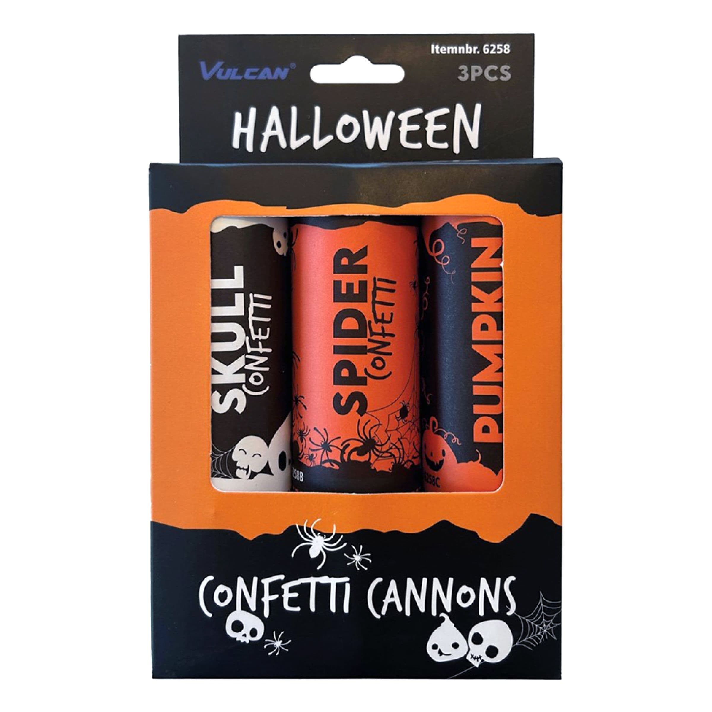 Konfettitykit Halloween