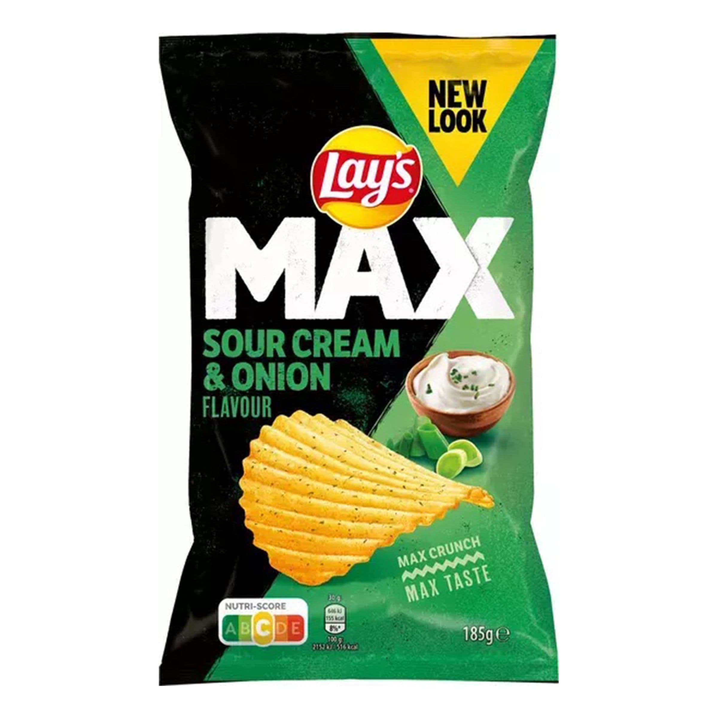 Lay's Max Sour Cream & Onion - 185 g