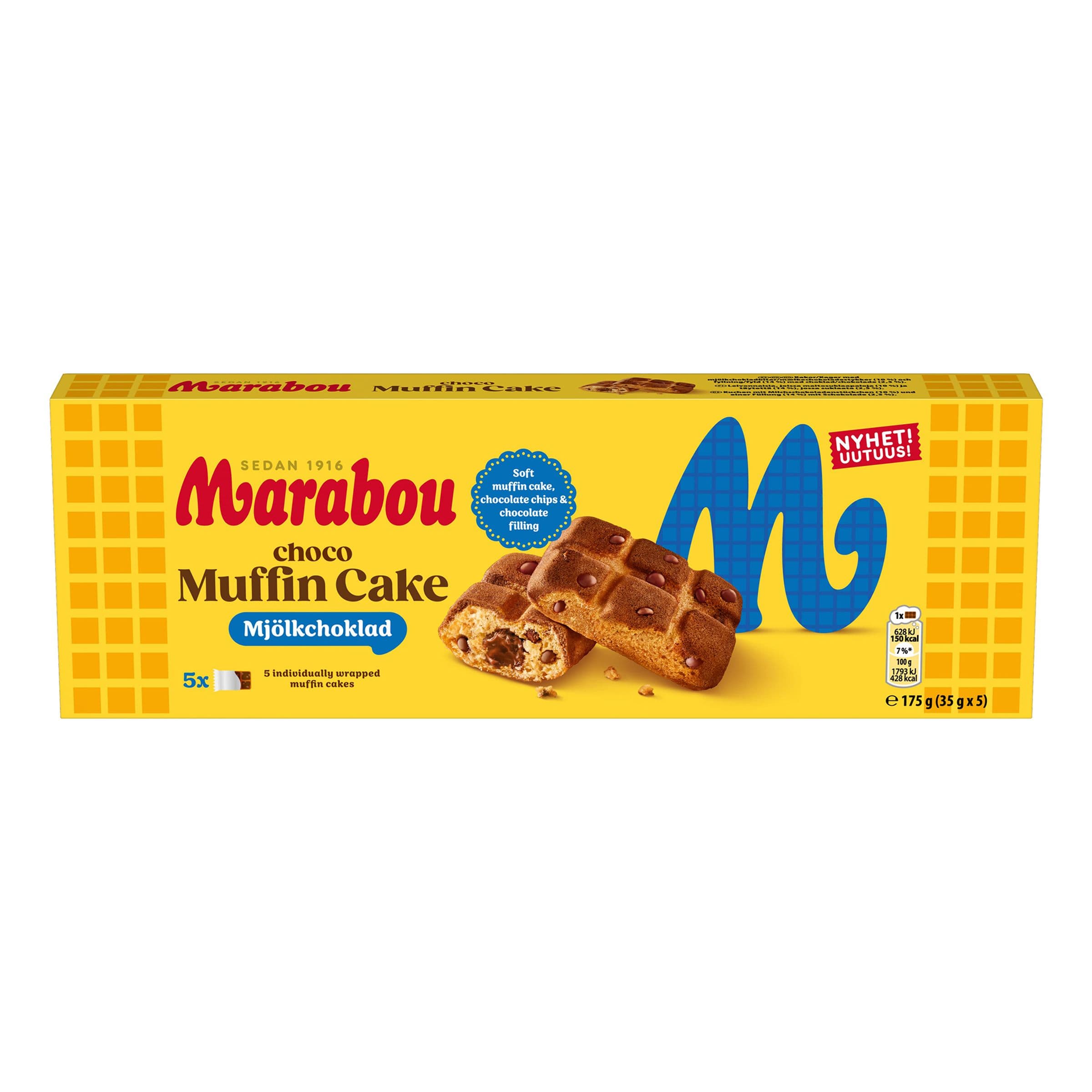 Marabou Choco Muffin Cake - 175 g