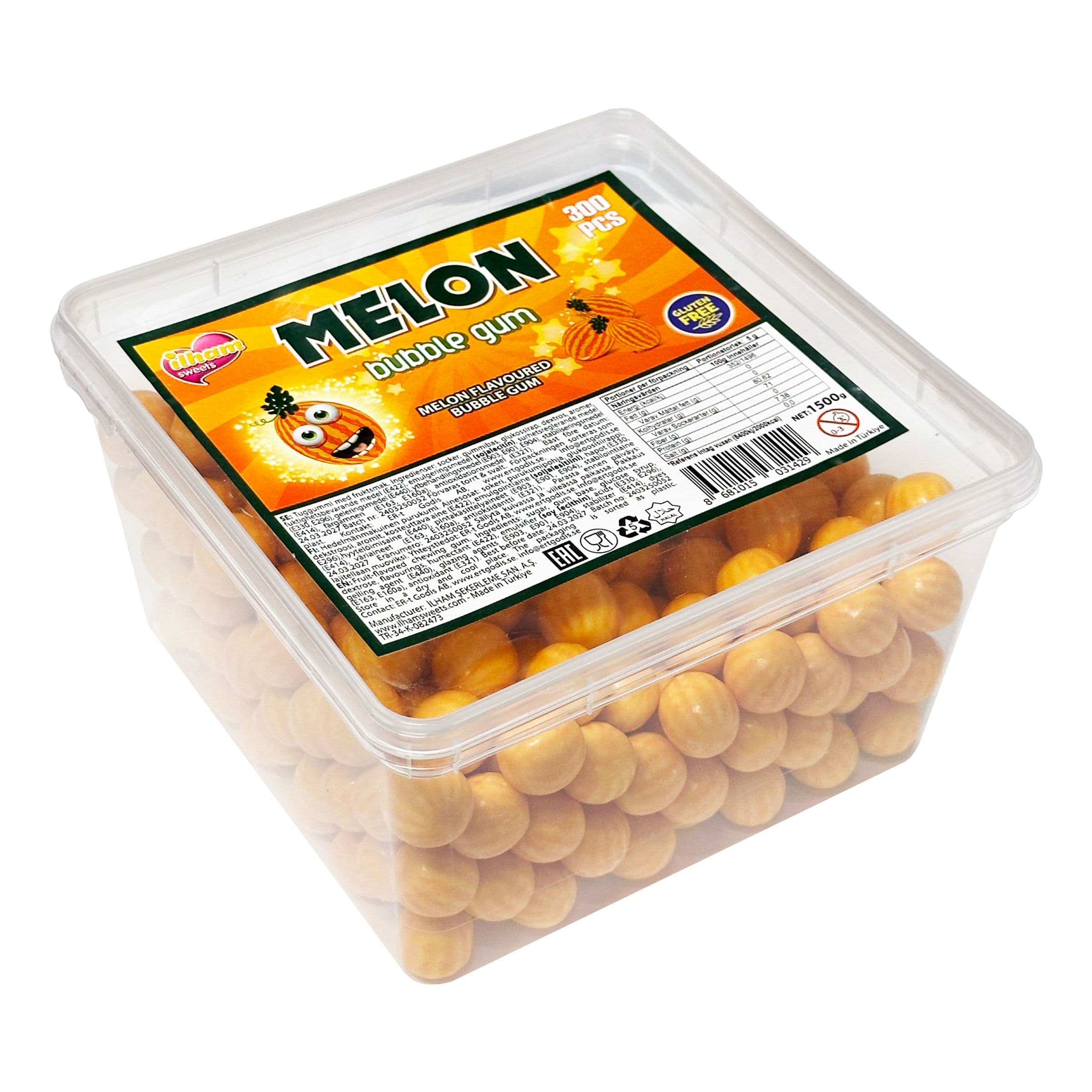 Melon Bubblegum suurpakkaus - 1,5 kg