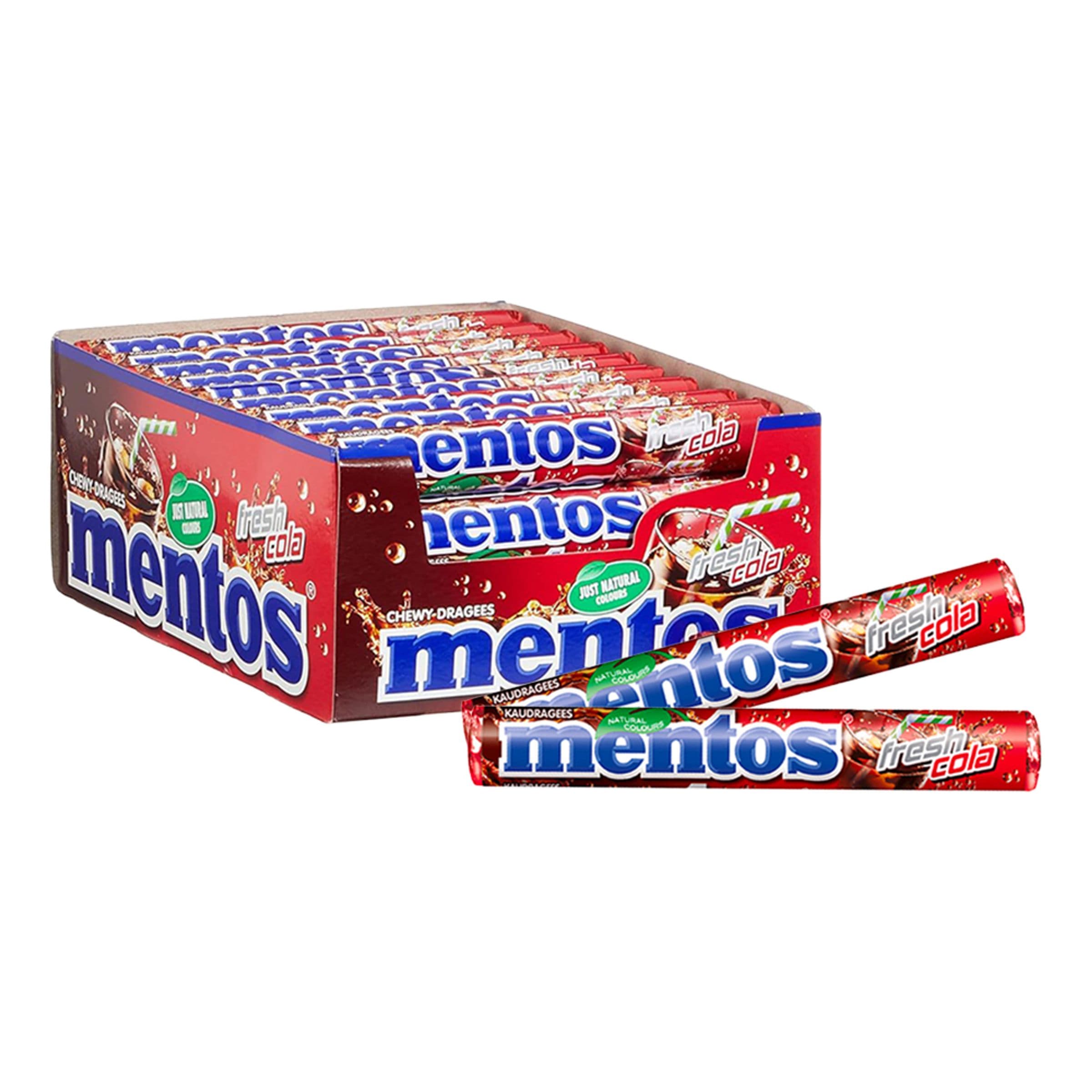 Mentos Fresh Cola Suurpakkaus - 40 x 38 g