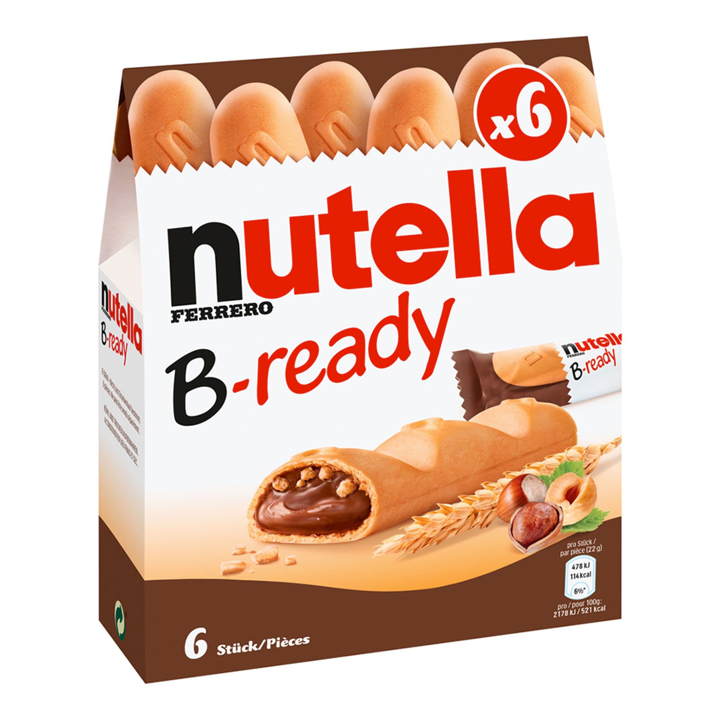 Nutella B-Ready - 6 x 22 g