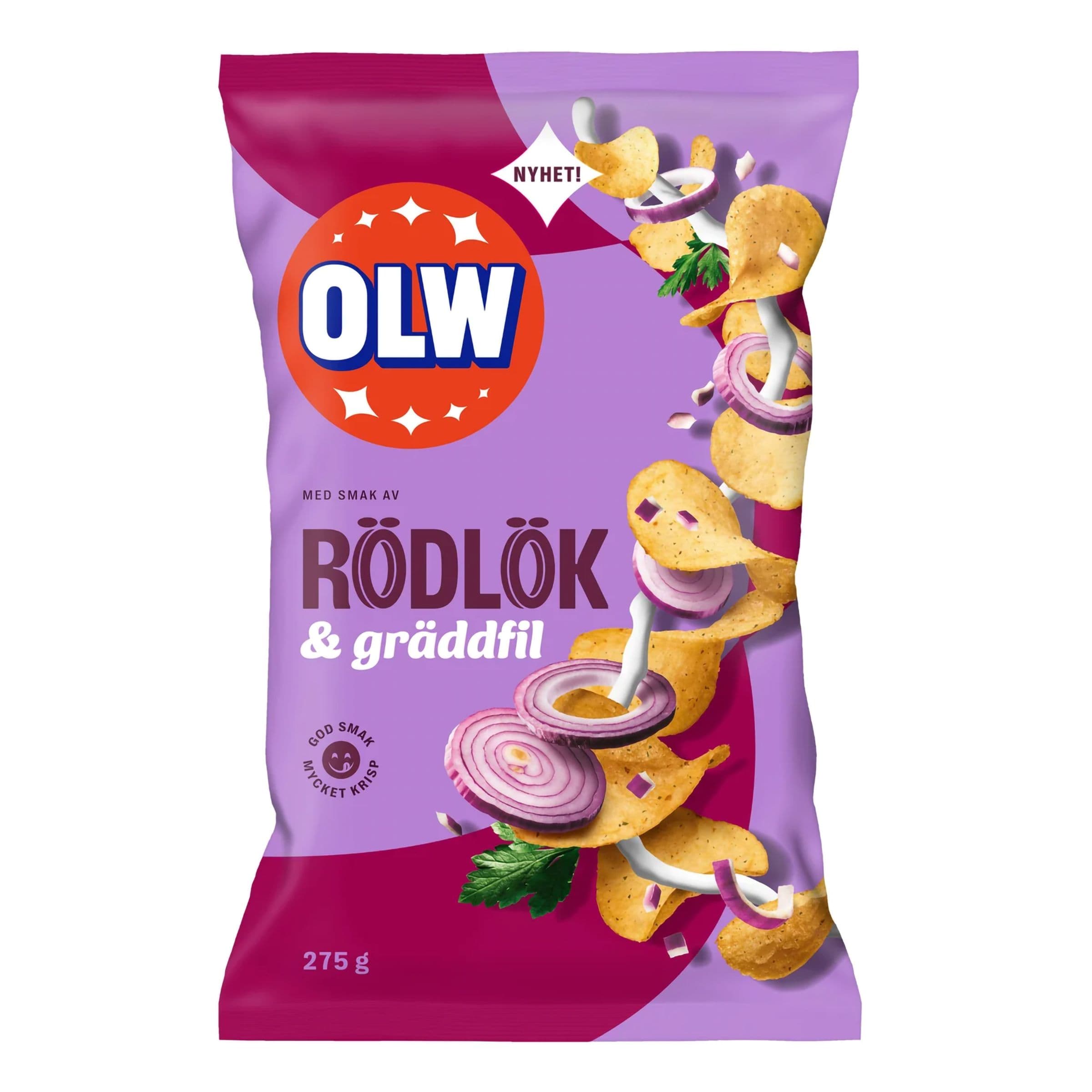 OLW Punainen Sipuli & Kermaviili - 275 g