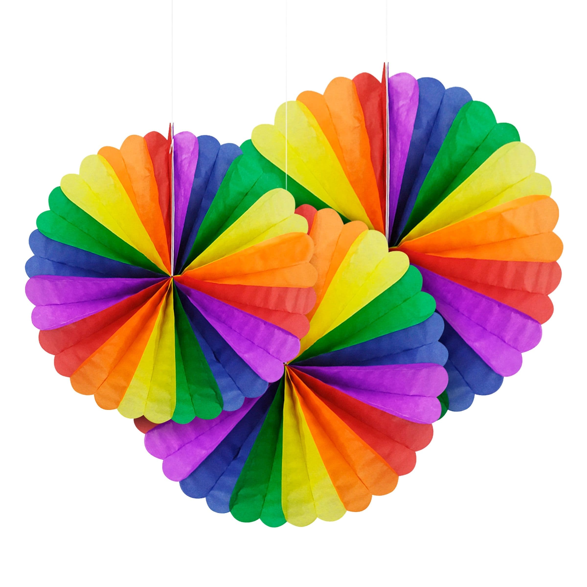 Paperiviuhkat Pride - 3-pakkaus – Design House 95