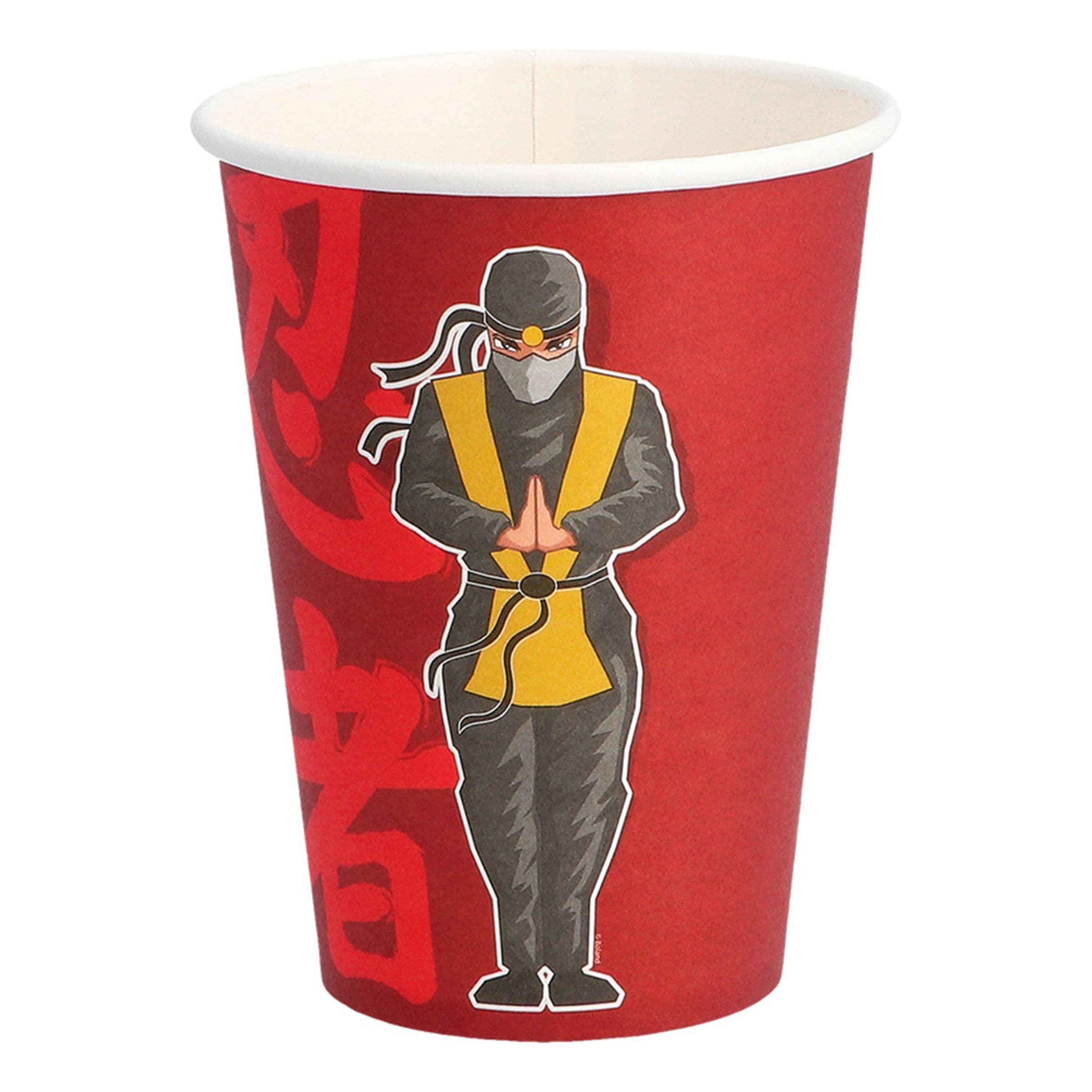 Pahvimukit Ninja - 8-pakkaus – Boland Party Partners