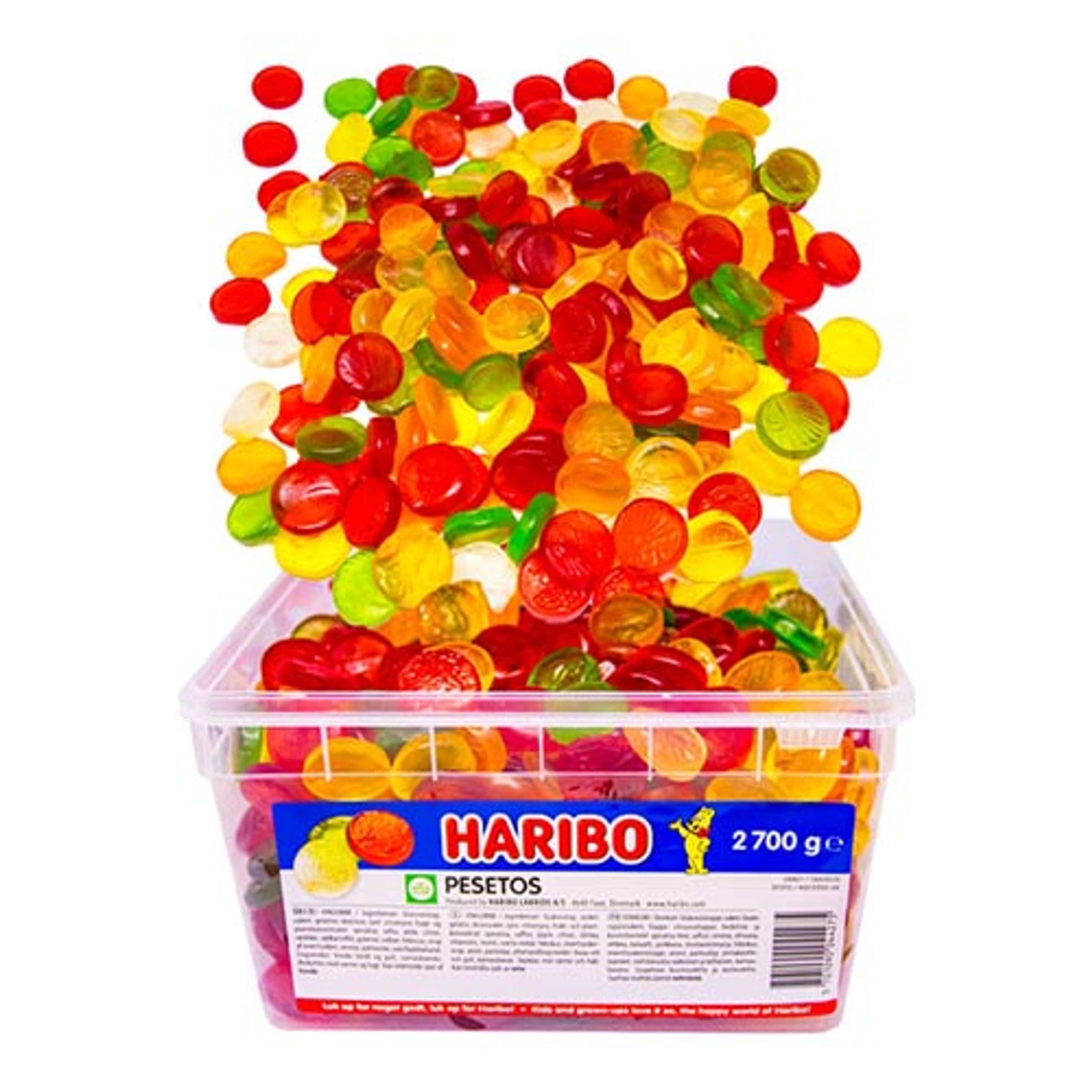 Haribo Pesetos Suurpakkaus - 2,7 kg
