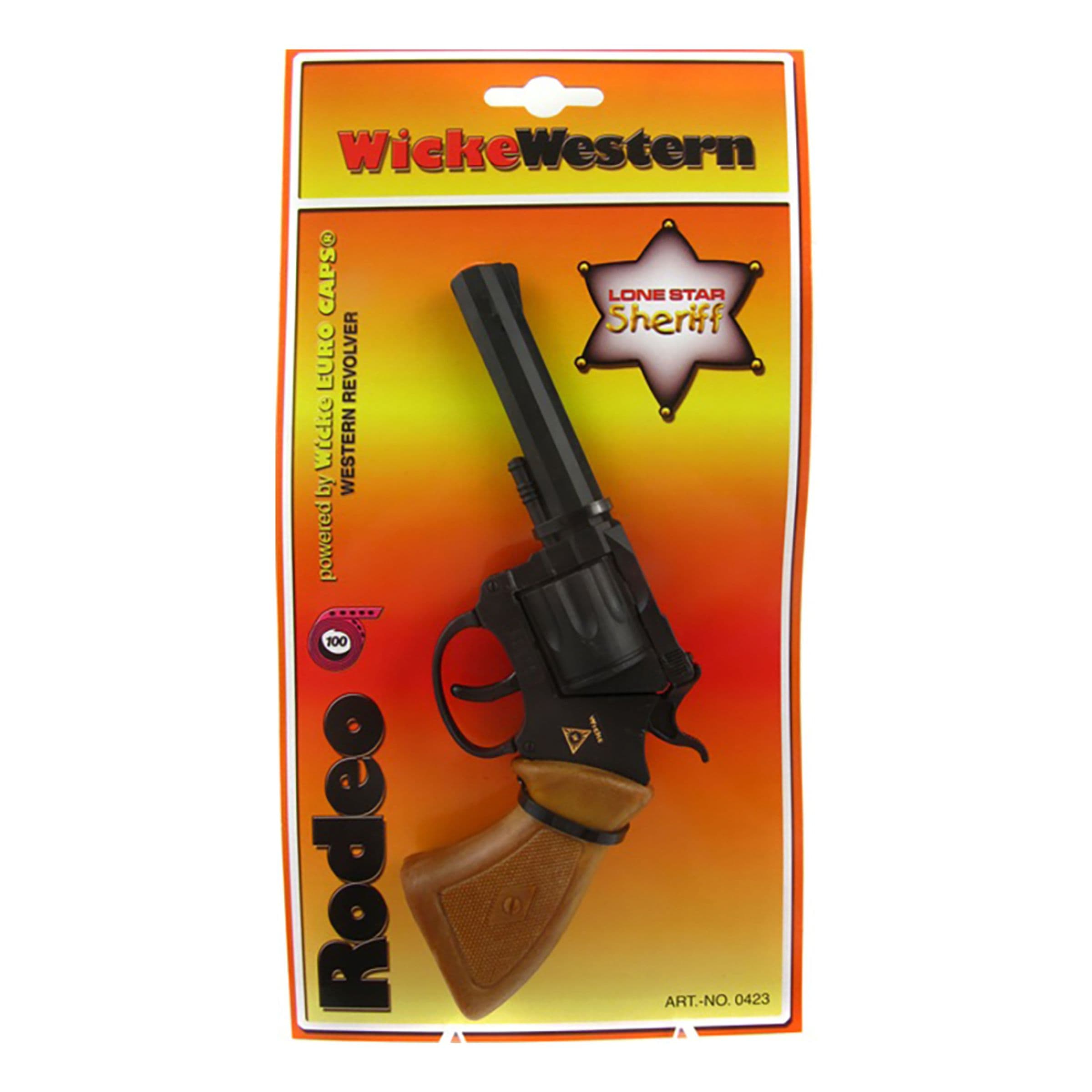 Rodeo-pistooli 100 laukaukselle – Robetoy
