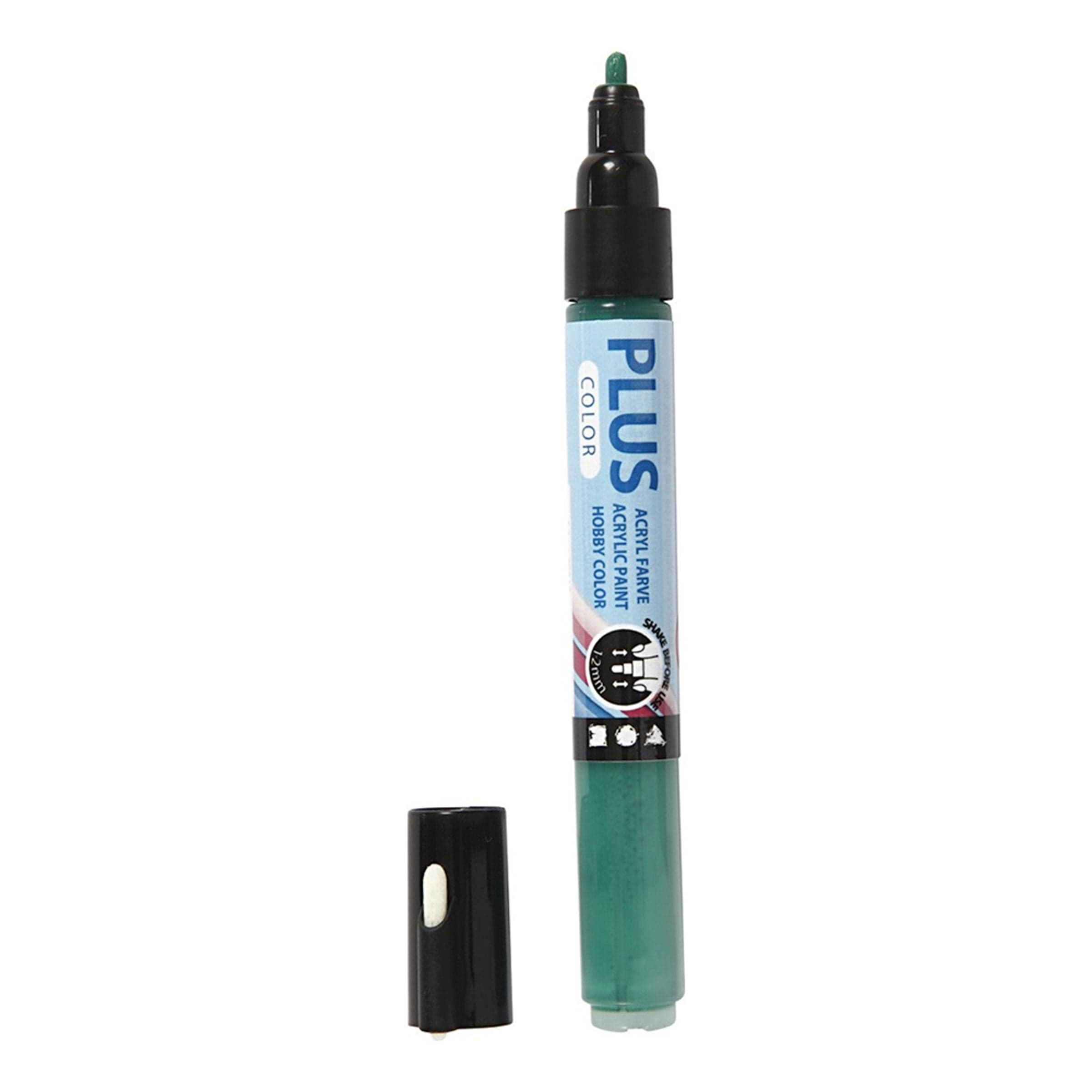 Plus Color Merkkauskynä - Tummanvihreä