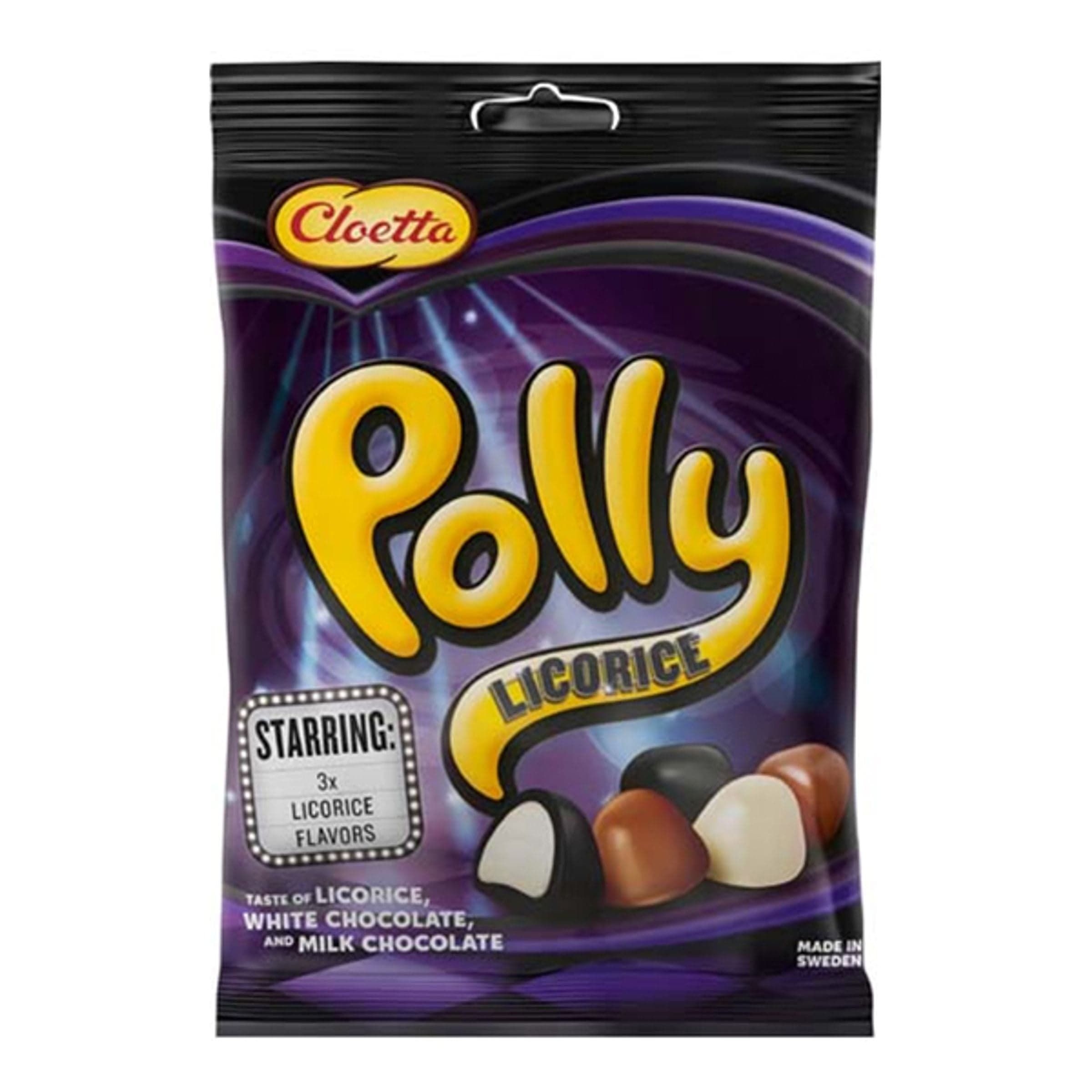Cloetta Polly Lakritsi - 100 g
