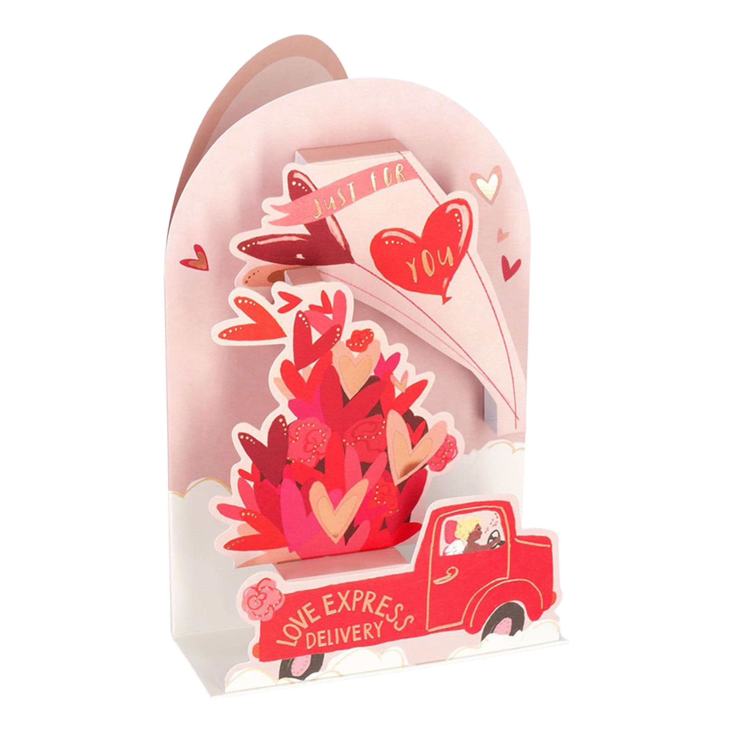 Pop Up -kortti Love Express