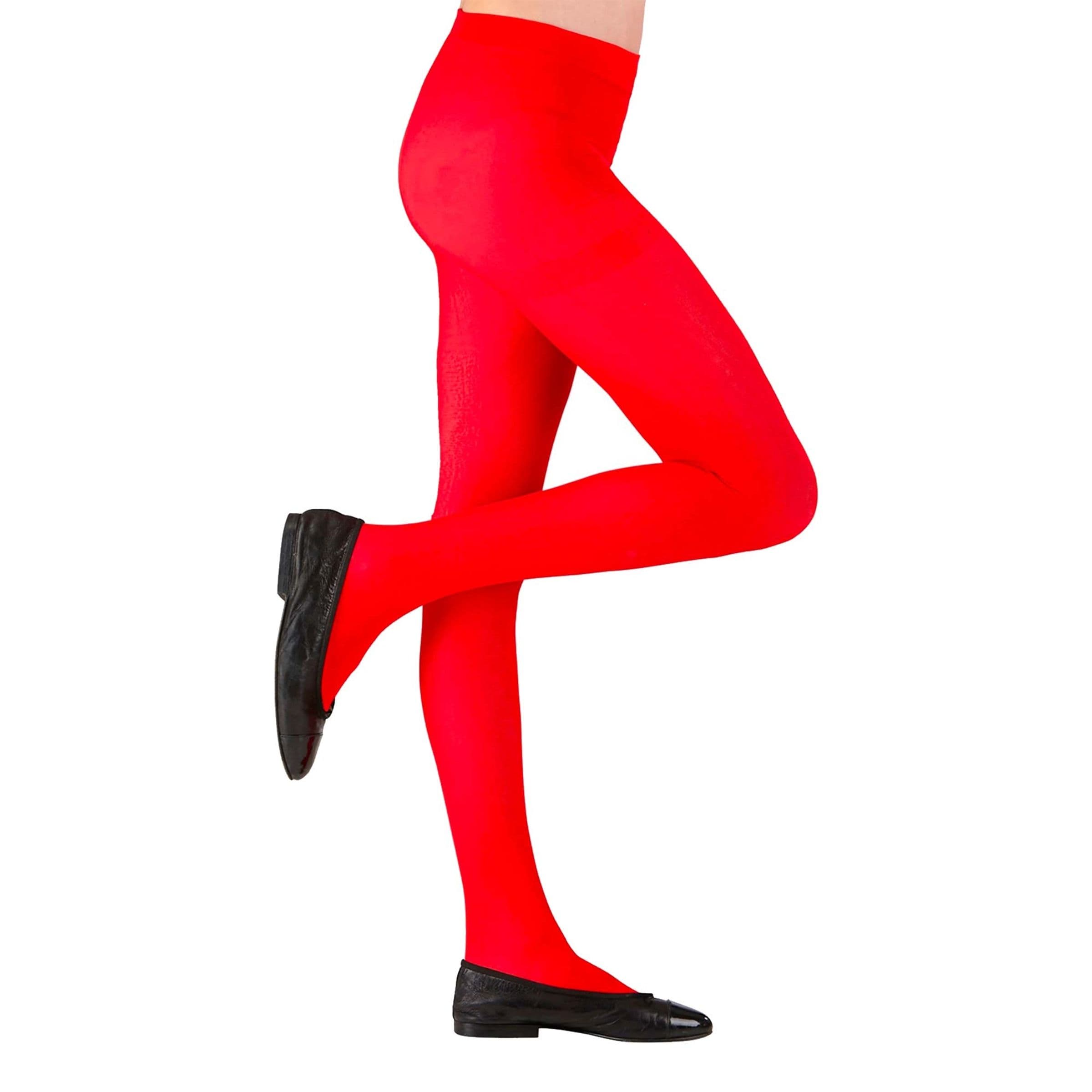 Lasten Punaiset Sukkahousut - Small – Widmann