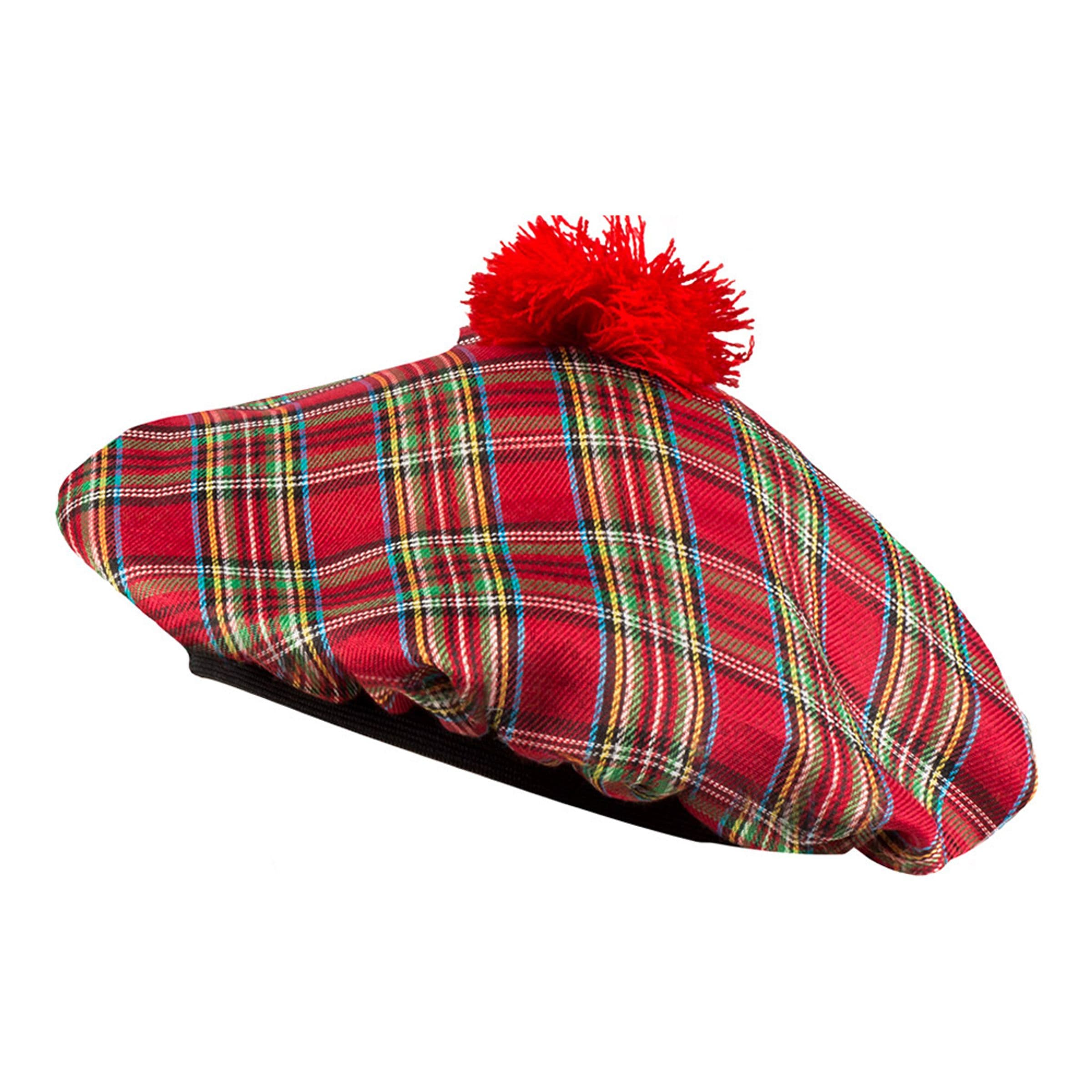 Ruudullinen Pipo Punainen - One size – Boland Party Partners