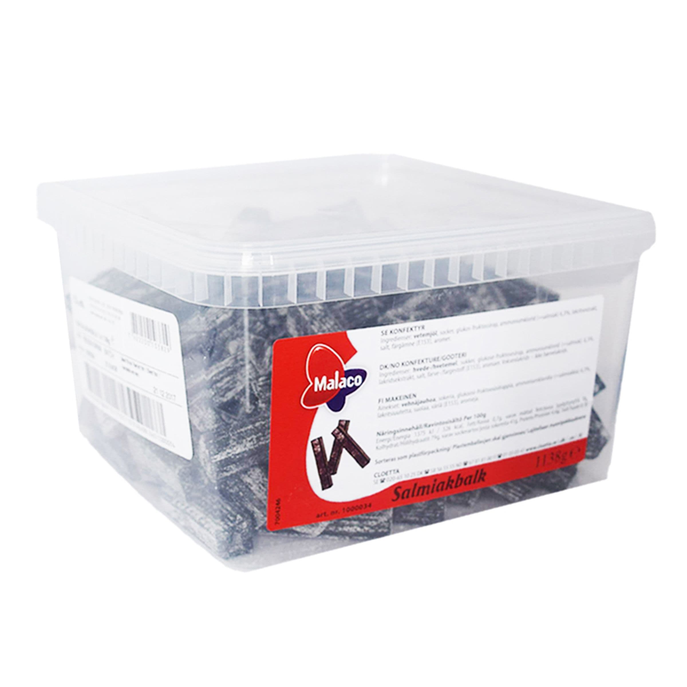 Salmiakkitanko Jättipakkaus - 1,14 kg