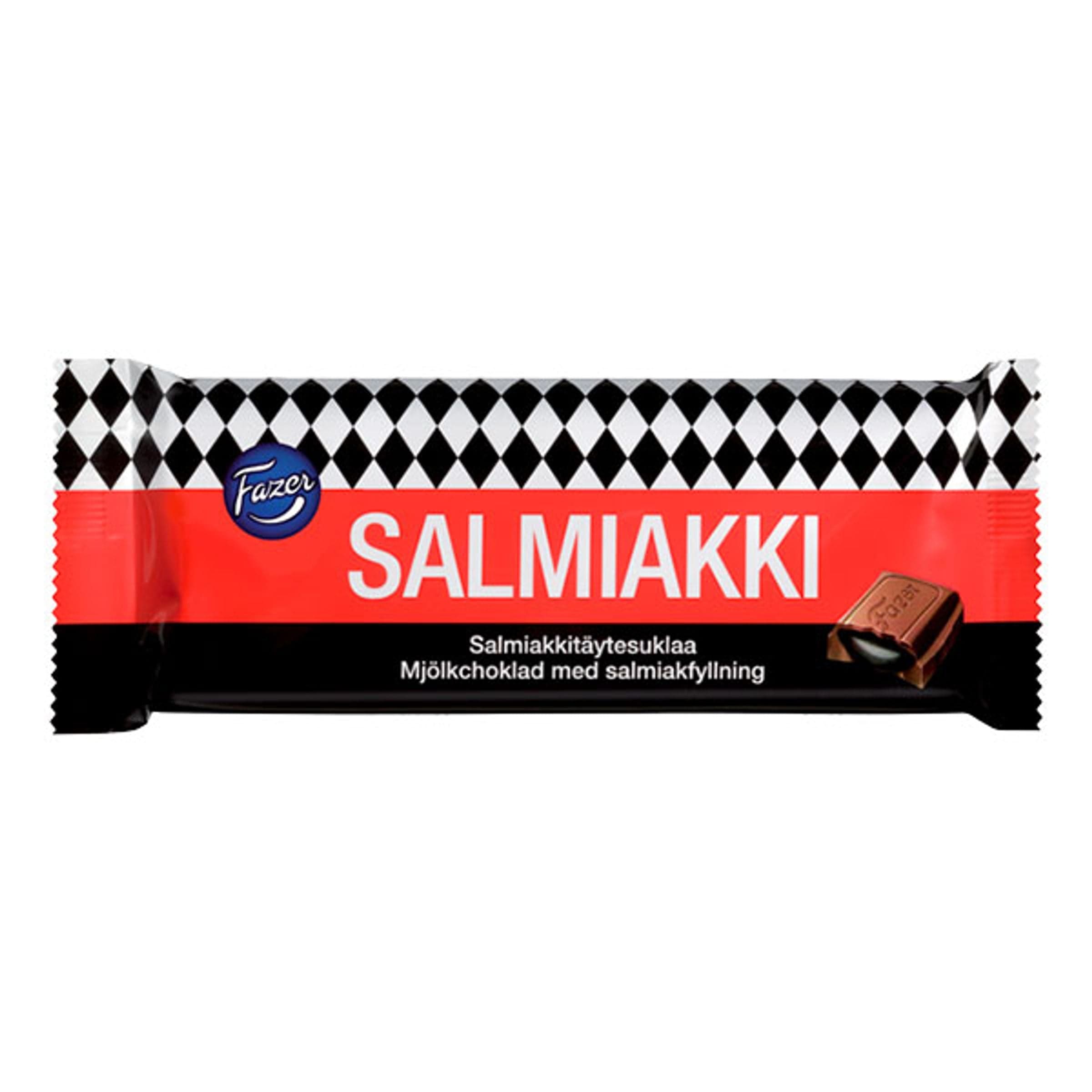 Fazer Salmiakki Salmiakkimakeinen - 100 g – ERT Godis Singel