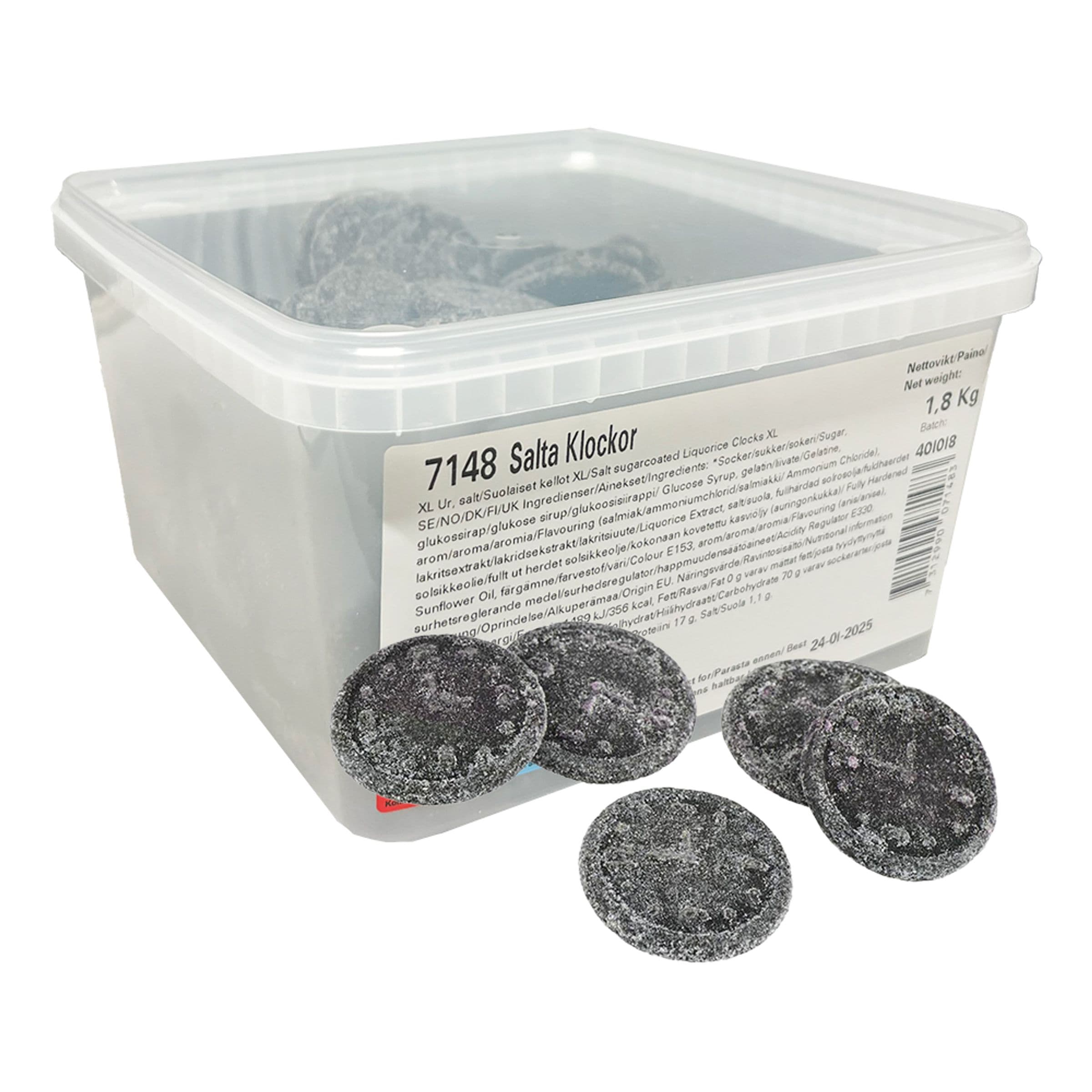 Aroma Salta Klockor Suurpakkaus - 1,8 kg