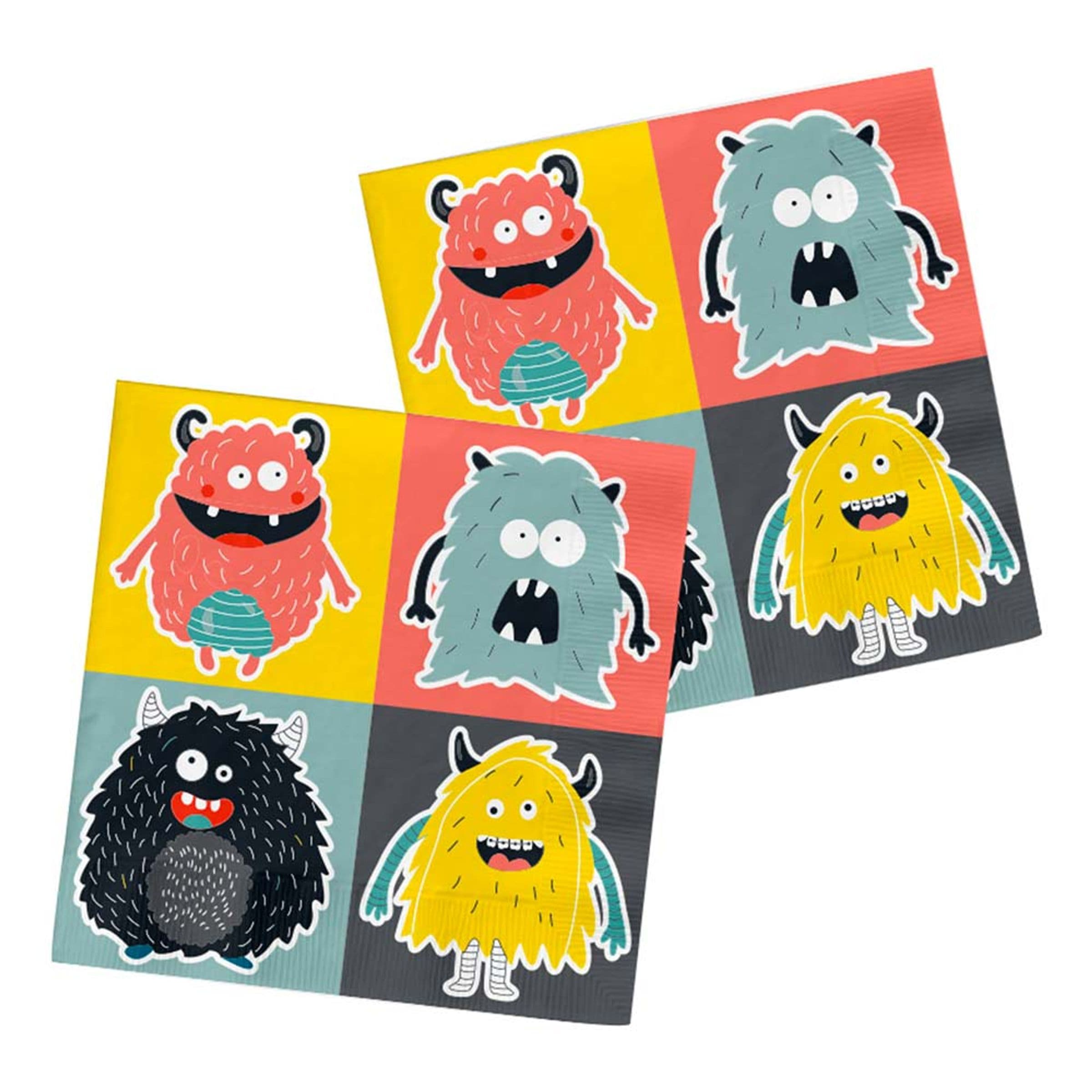 Lautasliinat Monster Bash - 20-pakkaus