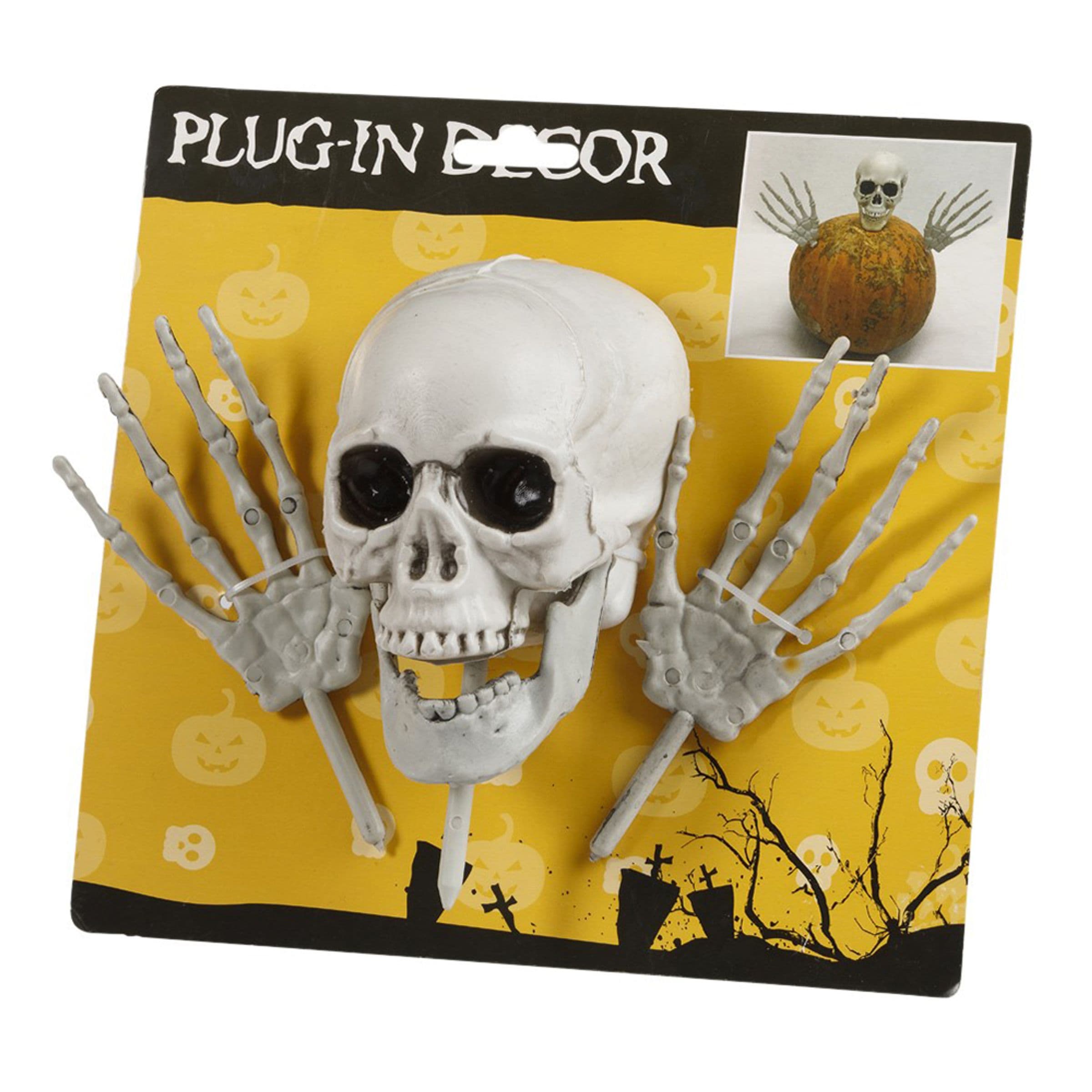 Luuranko Kurpitsaan Koristesetti – Hisab/Joker