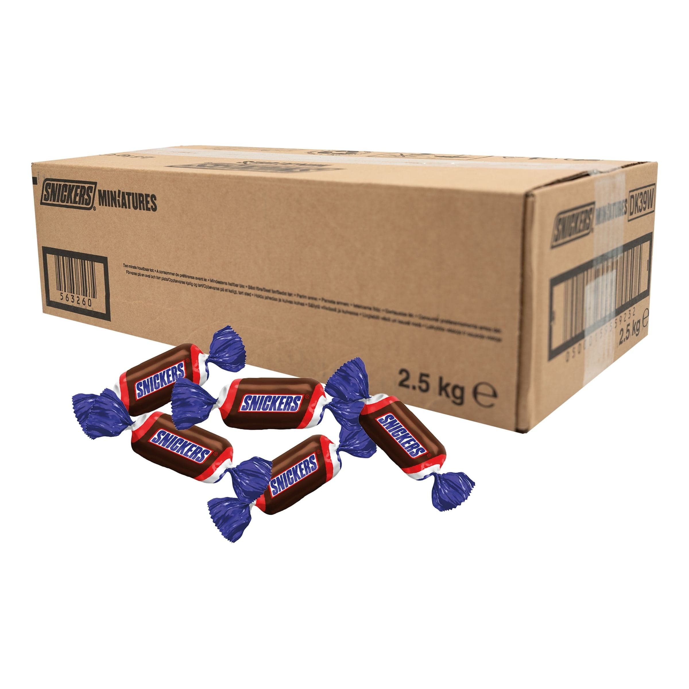 Snickers Mini Suurpakkaus - 2,5 kg – ERT Godis Bulk