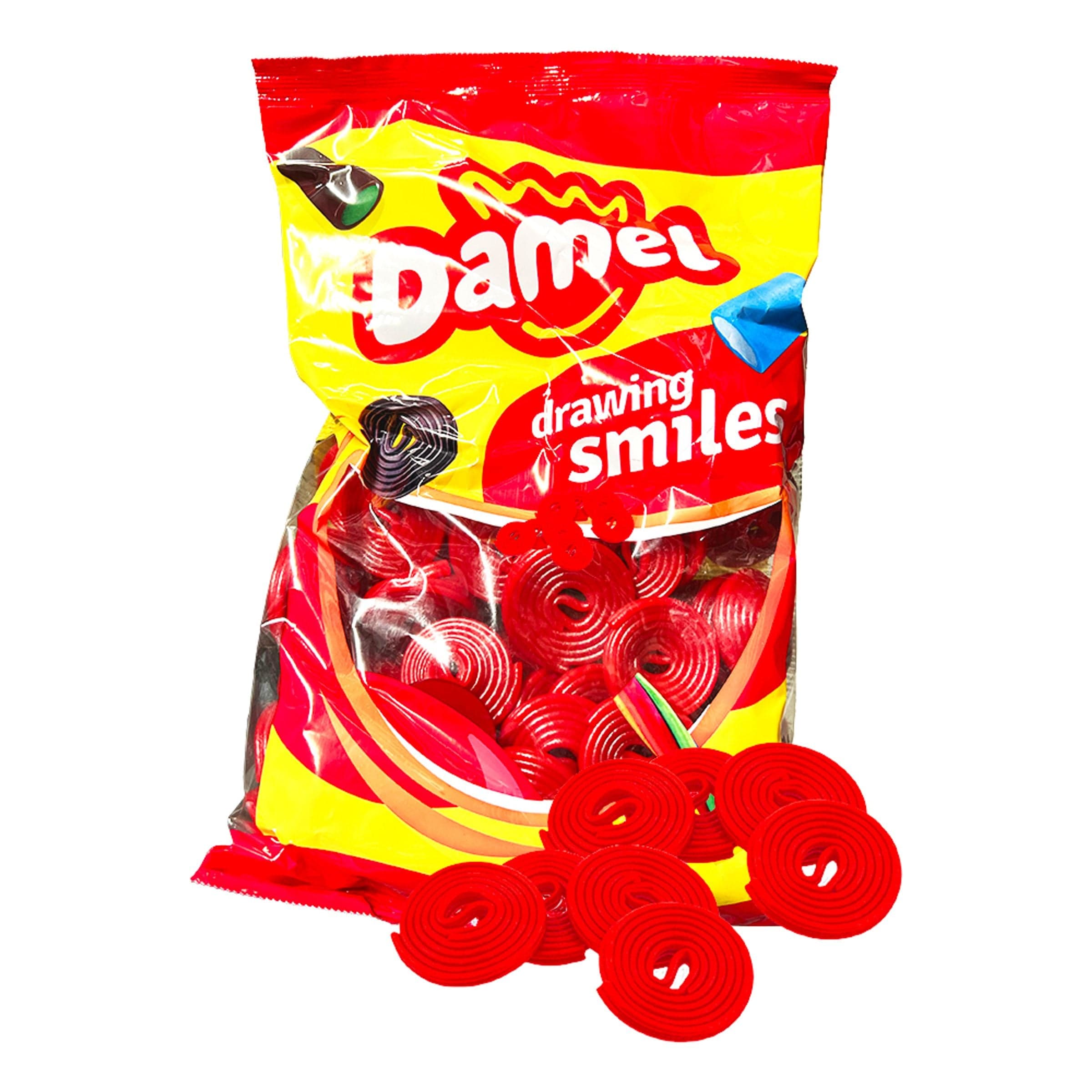 Rullat Mansikka Suurpakkaus - 1 kg – ERT Godis Bulk
