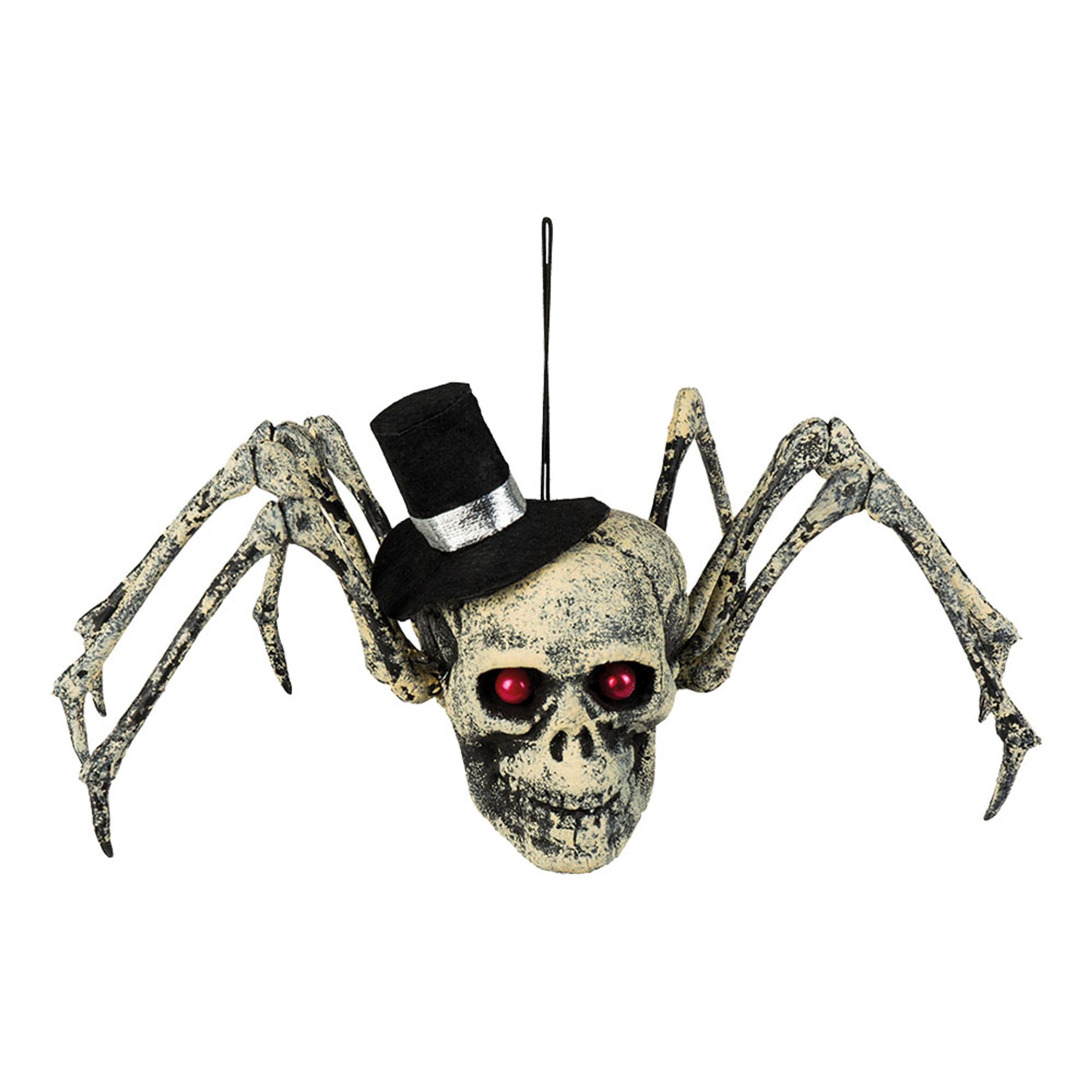 Hämähäkki Pääkallo Hatulla Rekvisiitta - One size – Boland Party Partners