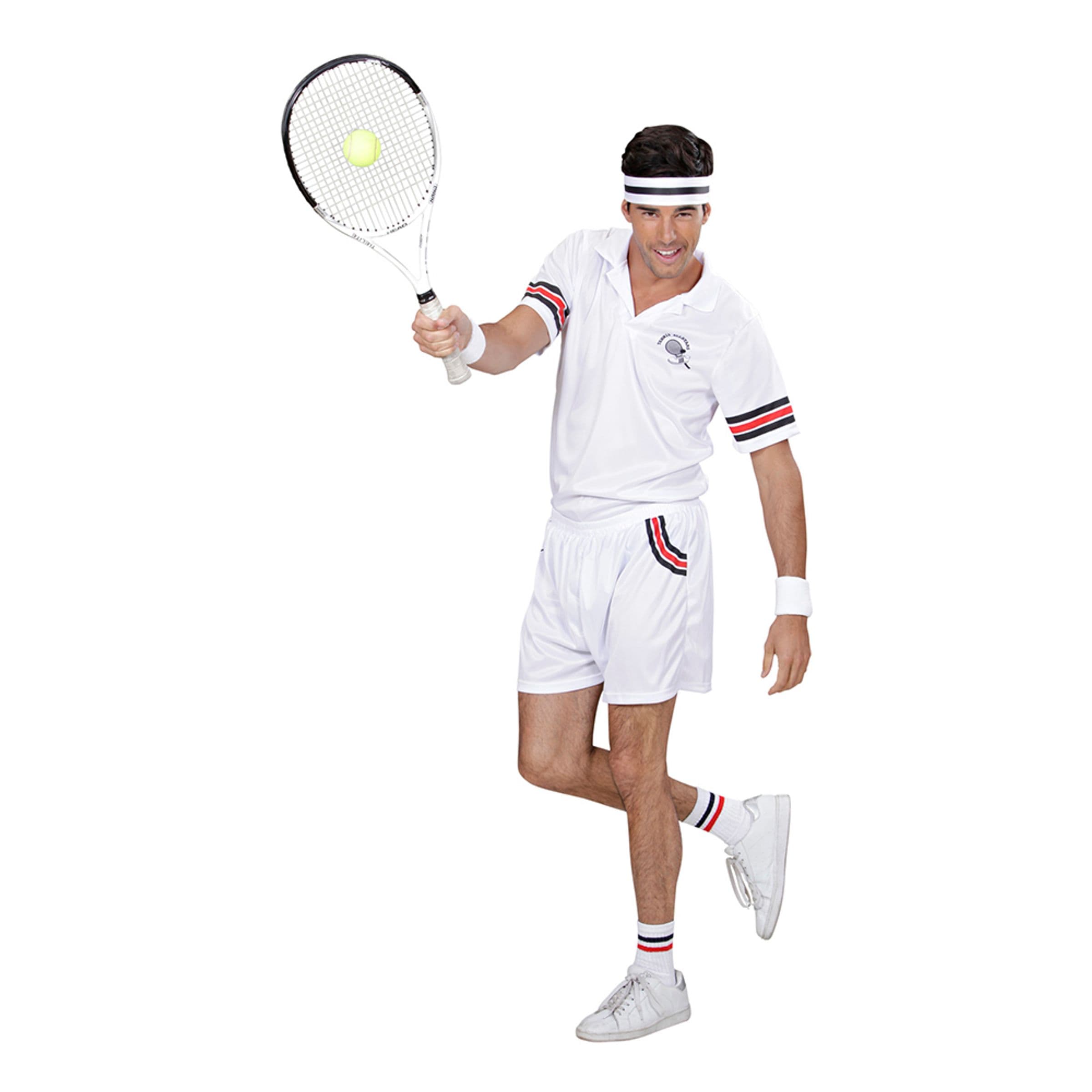 Tennisammattilaisen Naamiaisasu - Medium
