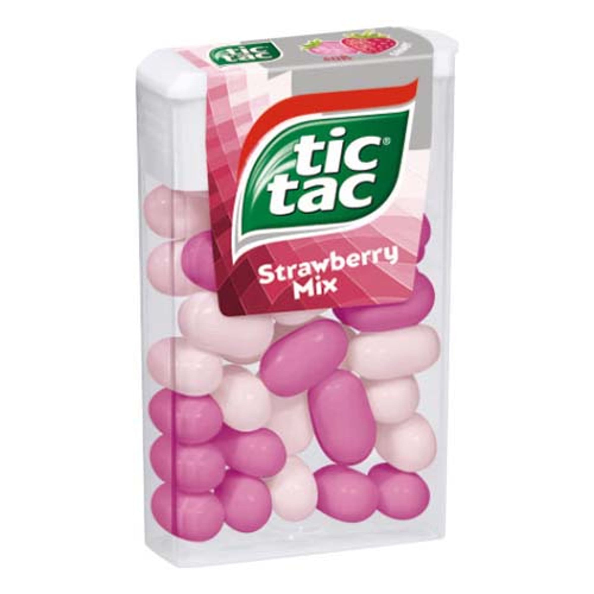 Tic Tac Mansikka Mix Suurpakkaus - 12 x 18 g